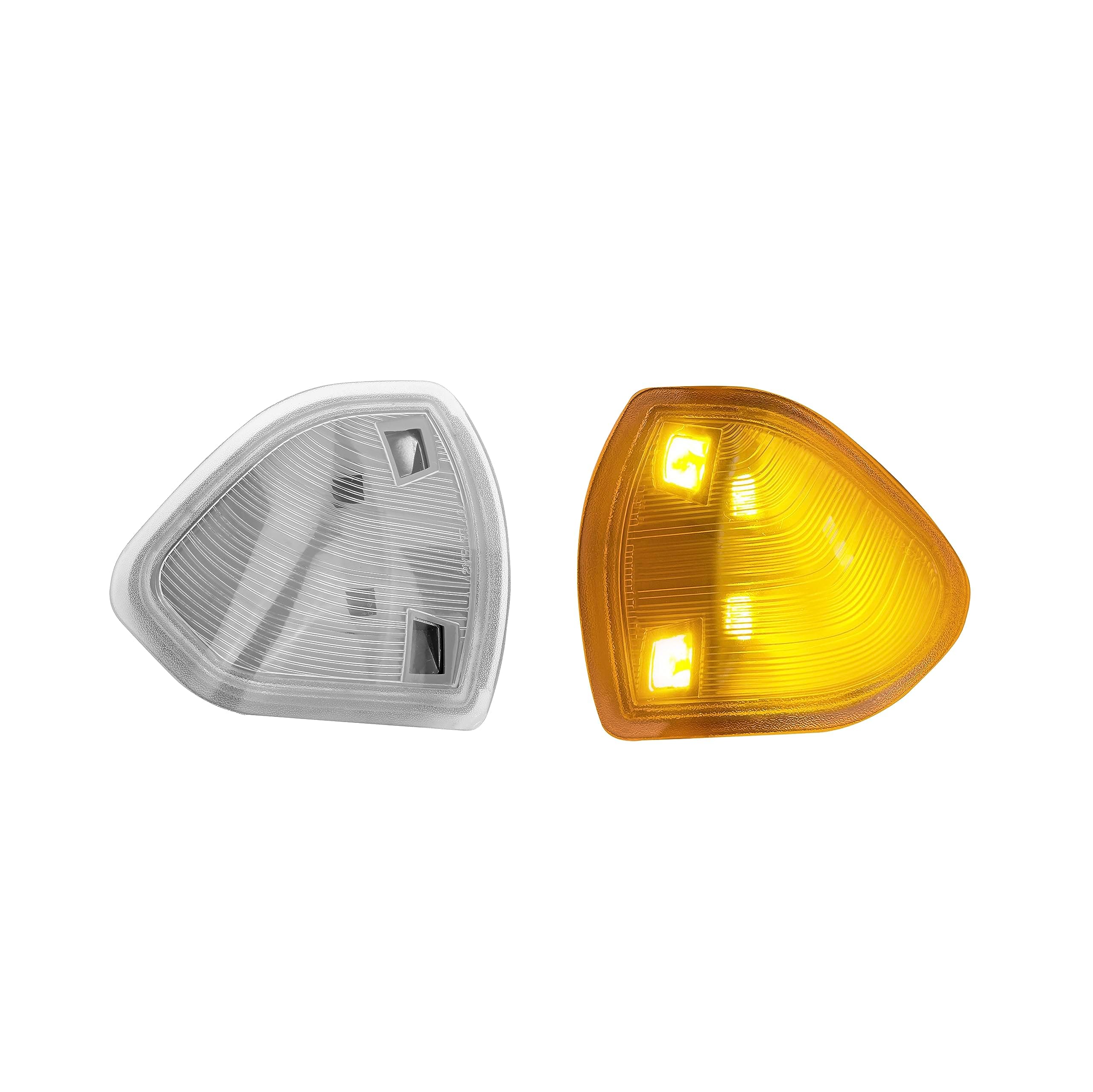 Replacement Side Mirror Turn Signal Light Lamp Set - Replaces 68302828AA, 926-122, 68261240AA - Compatible with Dodge Trucks - Ram 1500, Ram 2500, Ram 3500, 4500, 5500 - Left and Right Blinkers
