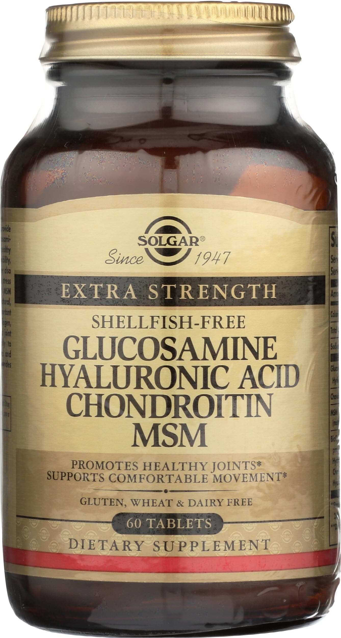 SOLGAR Gluco Hyaluronic Chond, 60 CT