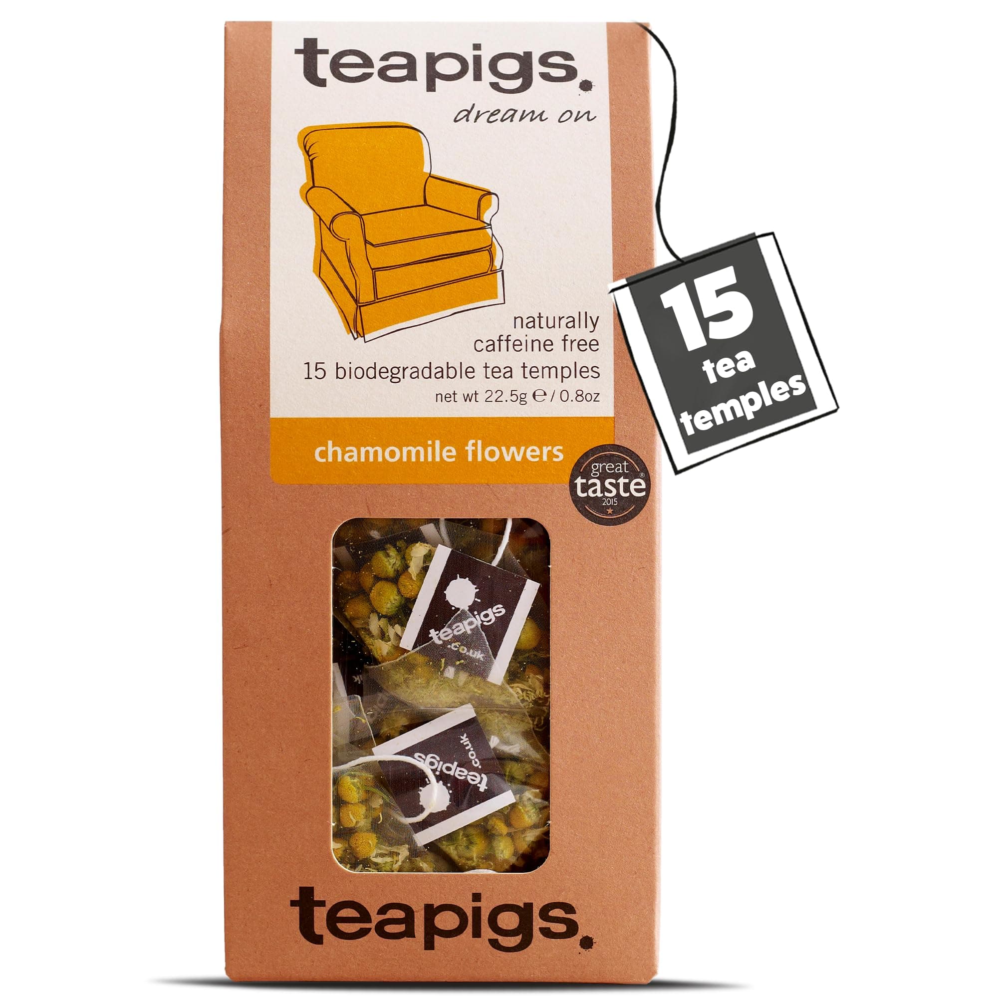Tea Pigs Chamomile Flowers 15 Teabags