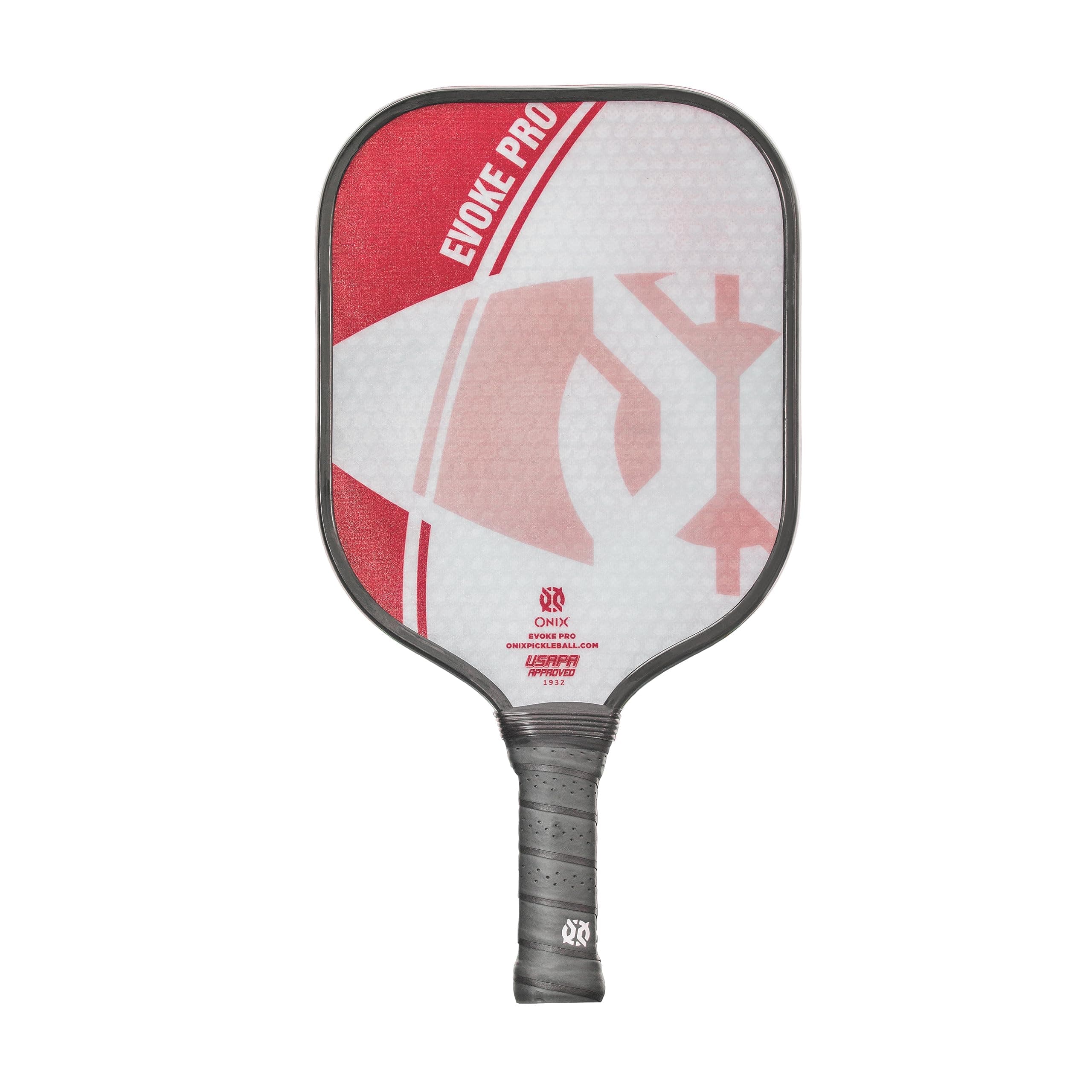 Evoke Pro Composite Face Incredible Touch Maximum Control and Spin Pickleball Paddle – Polypropylene Honeycomb Core with Protective Edge Guard Widebody Shape