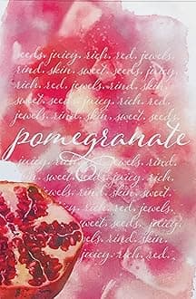 6 Pack Pomegranate Large Scented Sachet Envelope - Heritage Collection