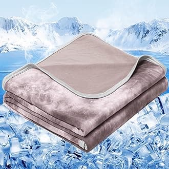 inhand Cooling Blanket King Size (90"x108"), Cooling Blankets for Hot Sleepers, Absorbs Heat to Keep Adults Cool for Summer Nights Sweats, Thin Cold Lightweight Blanket for Couch Bed, All Season Use