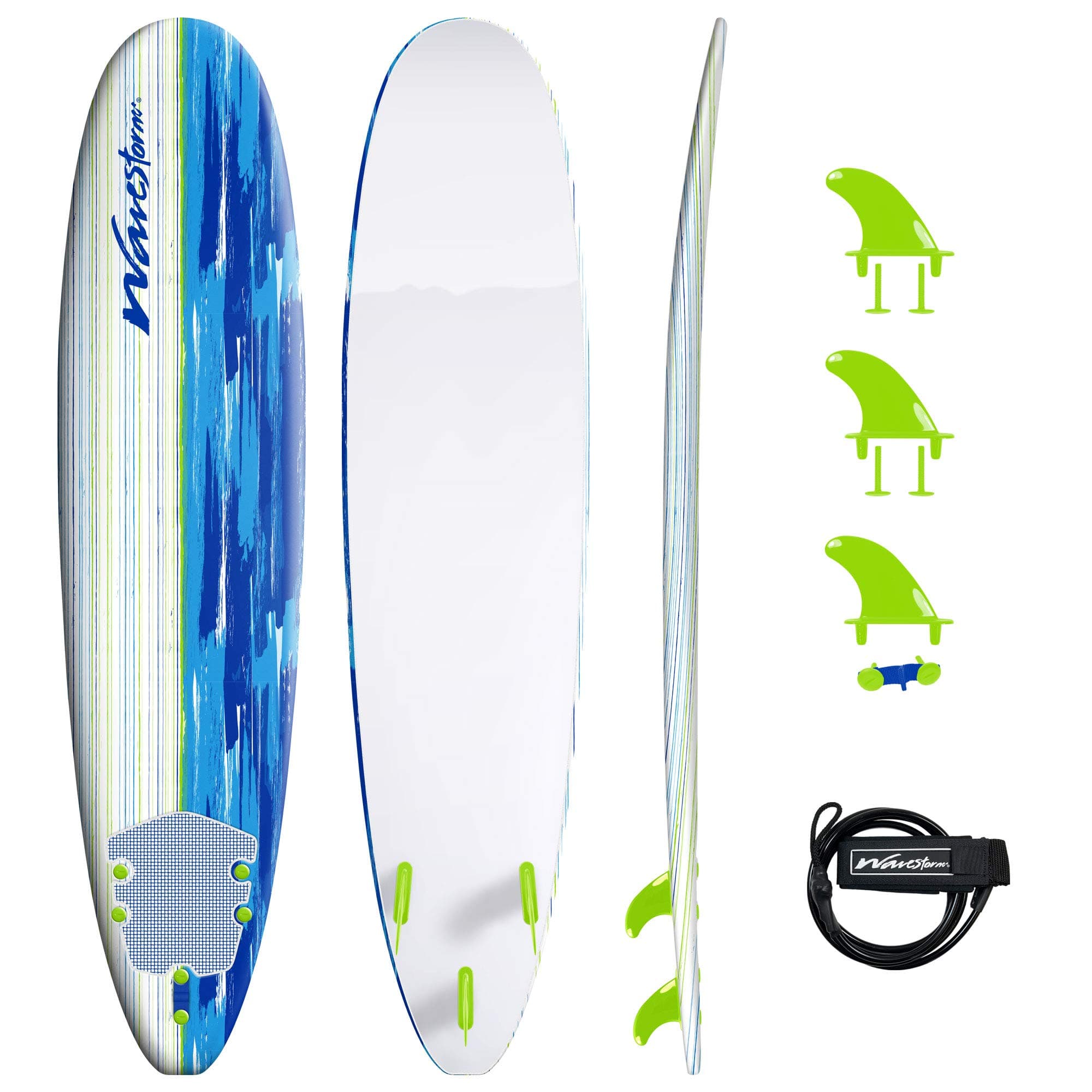 Wavestorm 8ft Classic Longboard Surfboard