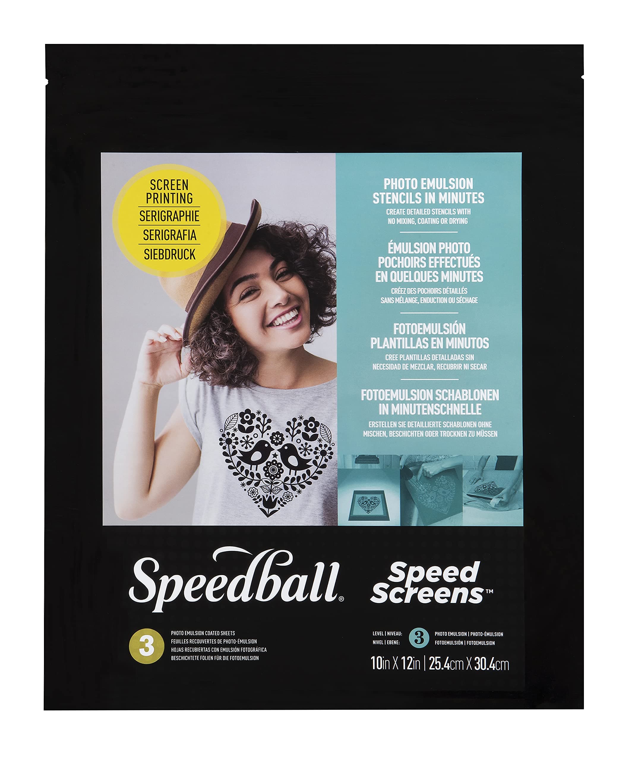 Speedball Speed Screens for T-Shirt Printmaking