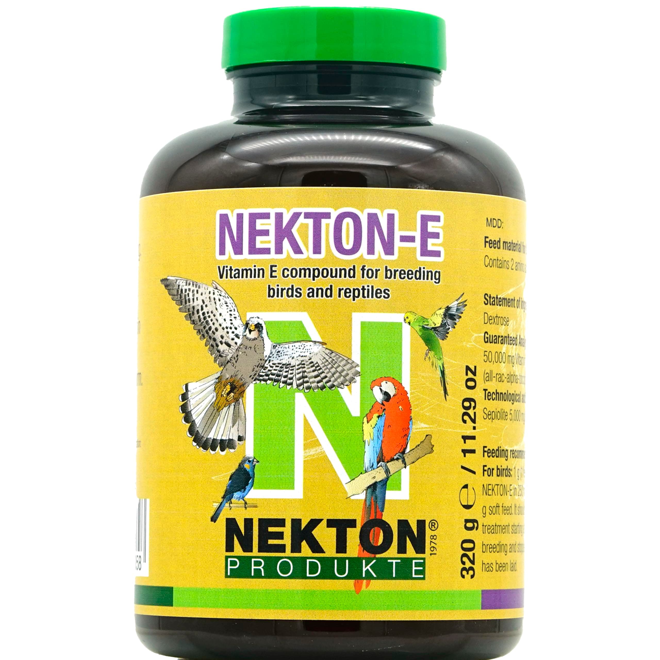 Nekton E Vitamin E Supplement for Birds, 320gm