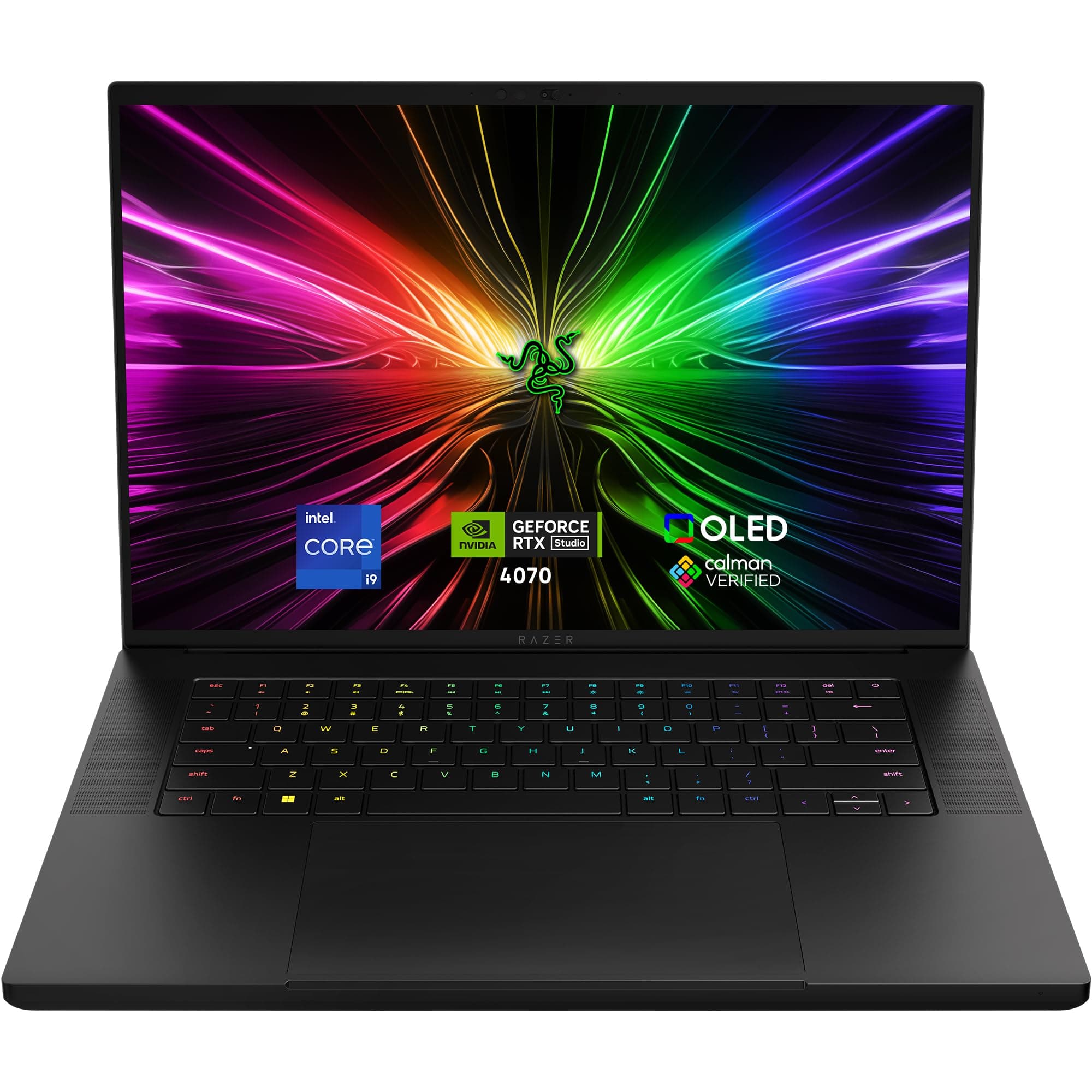 Razer Blade 16 Gaming Laptop: NVIDIA GeForce RTX 4070 - Intel Core i9-14900HX 14th Gen CPU - 16" OLED QHD+ 240Hz Display - 16GB RAM - 1TB SSD - Windows 11 - Chroma RGB - Snap Tap