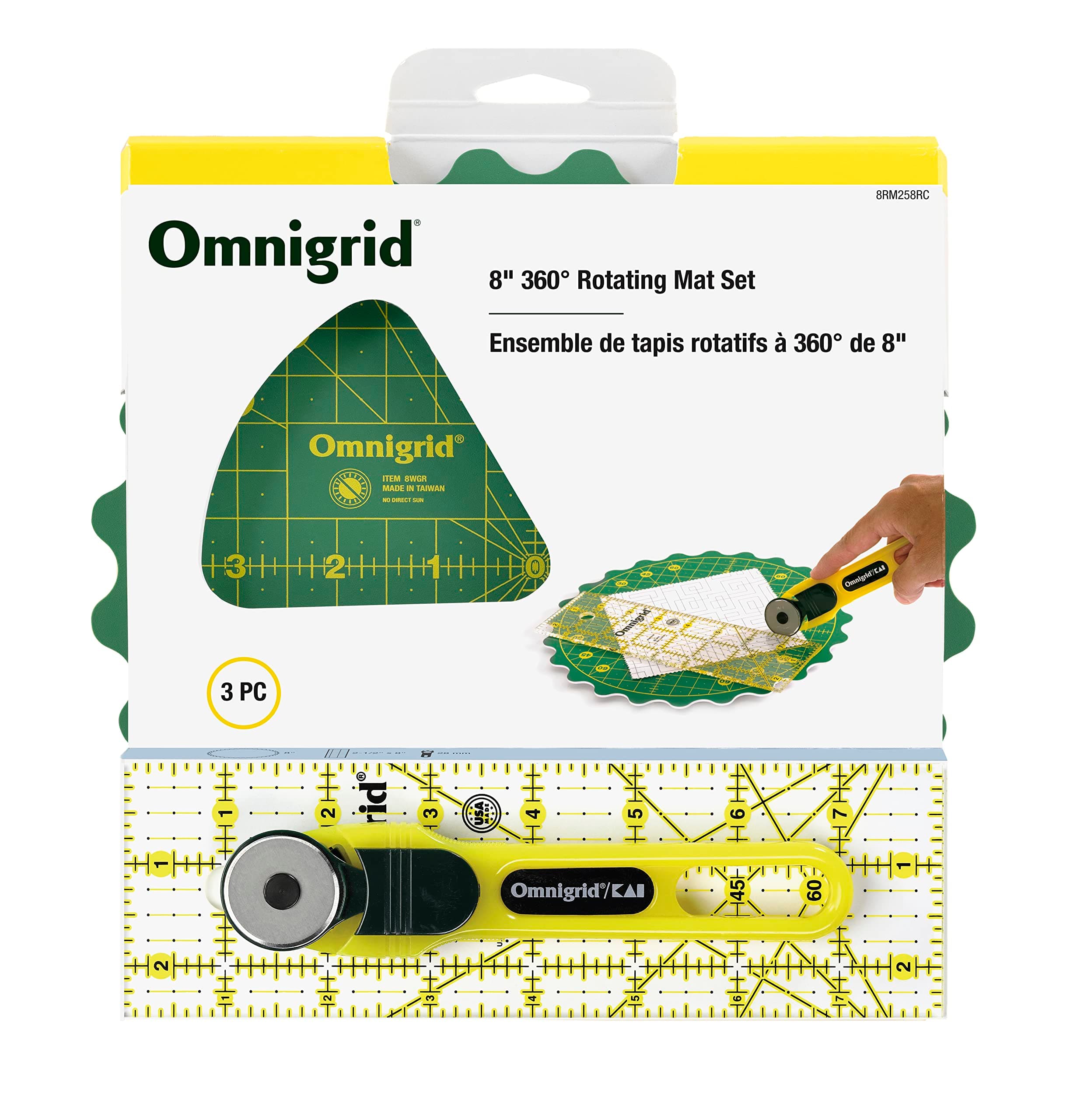 Omnigrid Quilting Set, Green