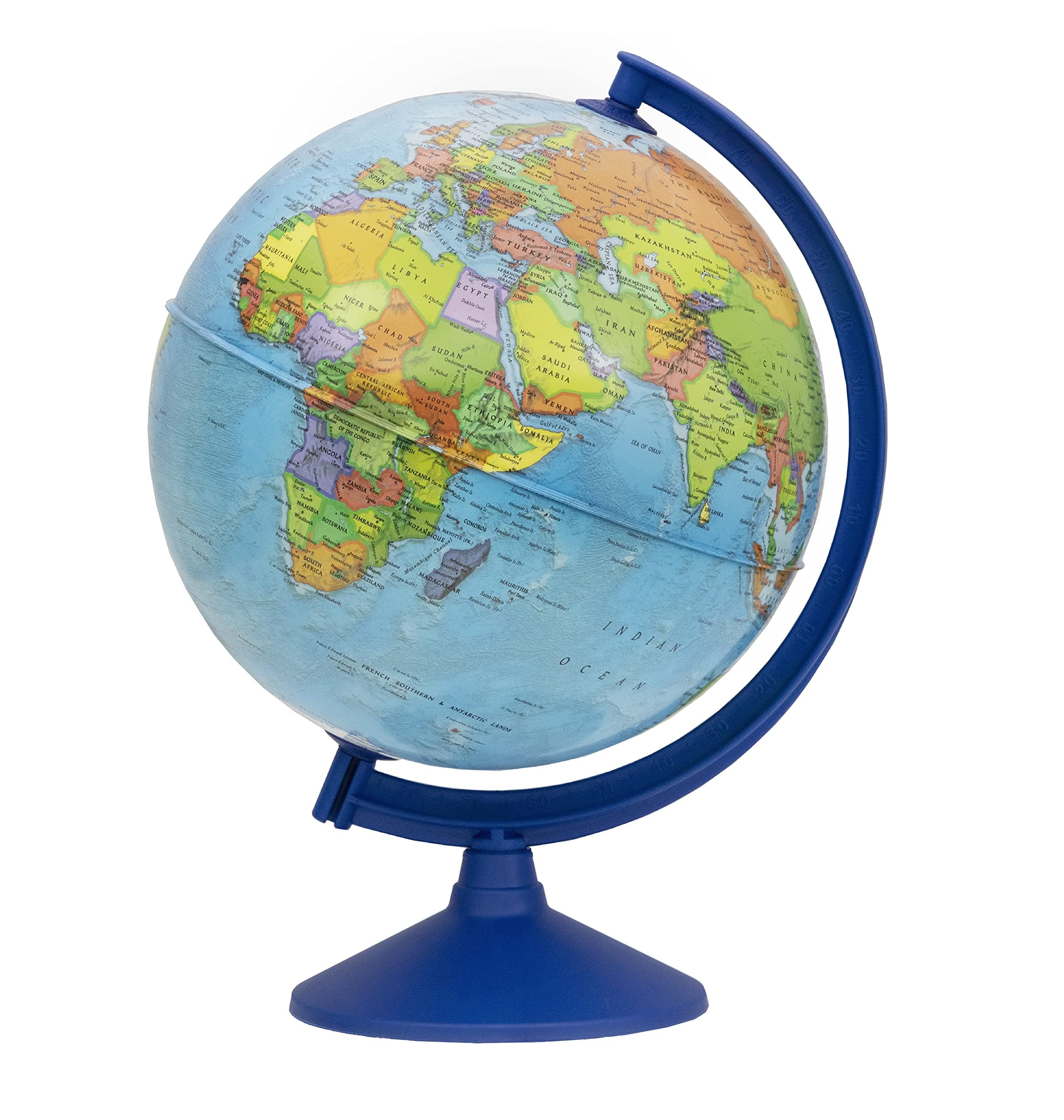 Topglobe30Cm Educational World Globe Swivel Rotating Globe - Diameter 30Cm