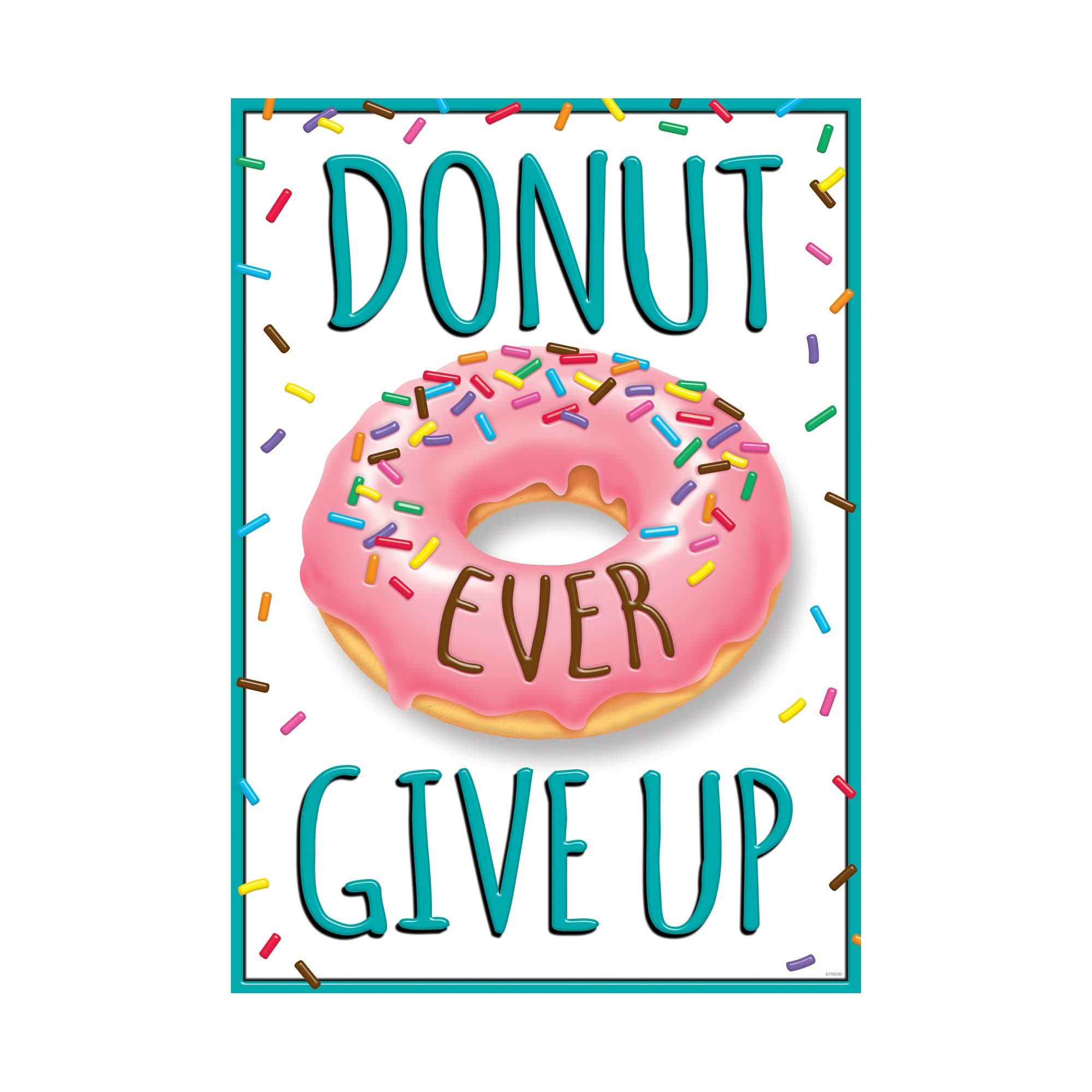 ARGUS Donut Ever GIVE UP ARGUS Poster