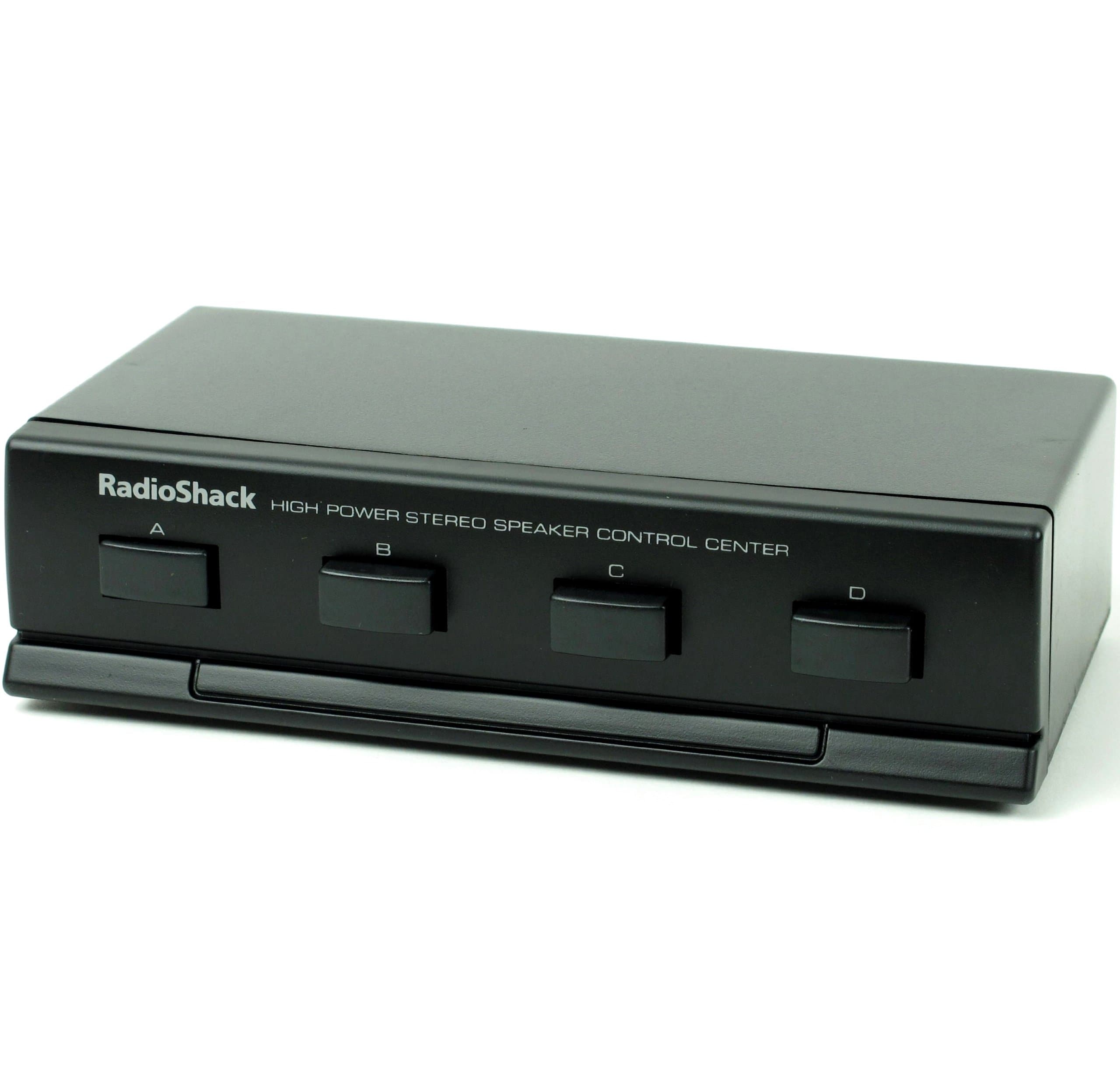 RadioShack High Powered Four Way Stereo Speaker Selector Control Center