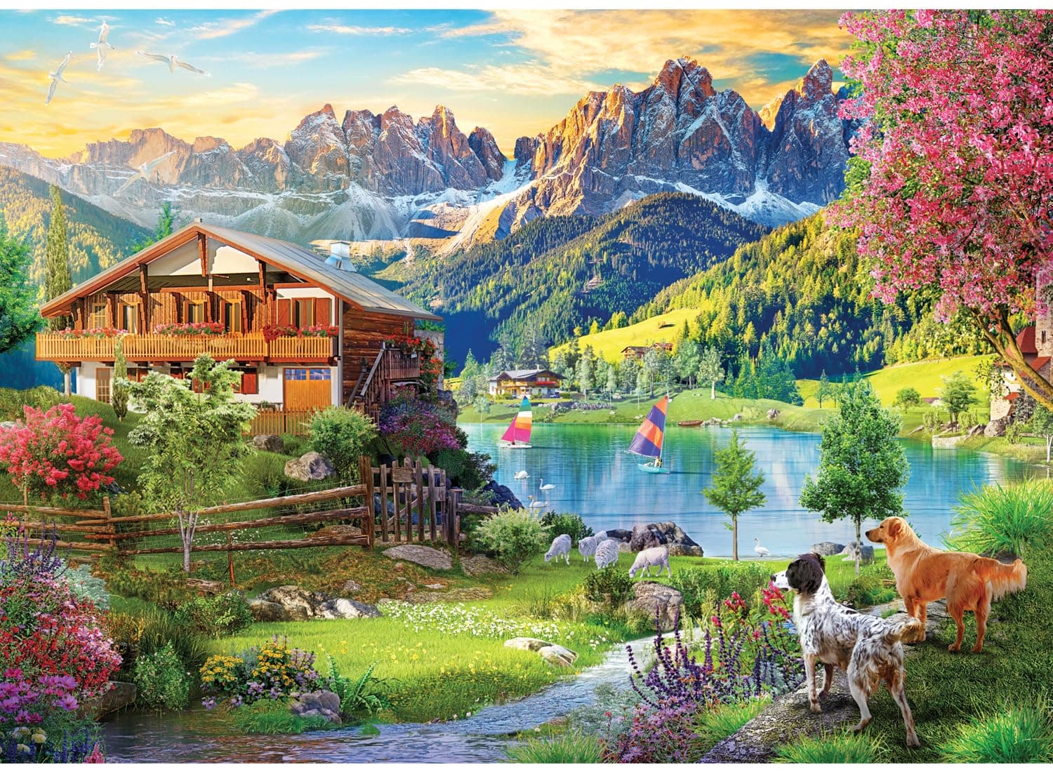 Anatolian Puzzle 3000 pièces : Dolomites