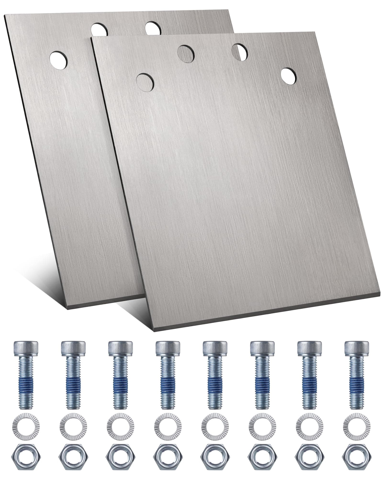 2Pcs Sharpen Replacement Scraper Blade for 6-in Wide SDS Max Floor Scraper, Thinset Removal Chisel Bits Blade