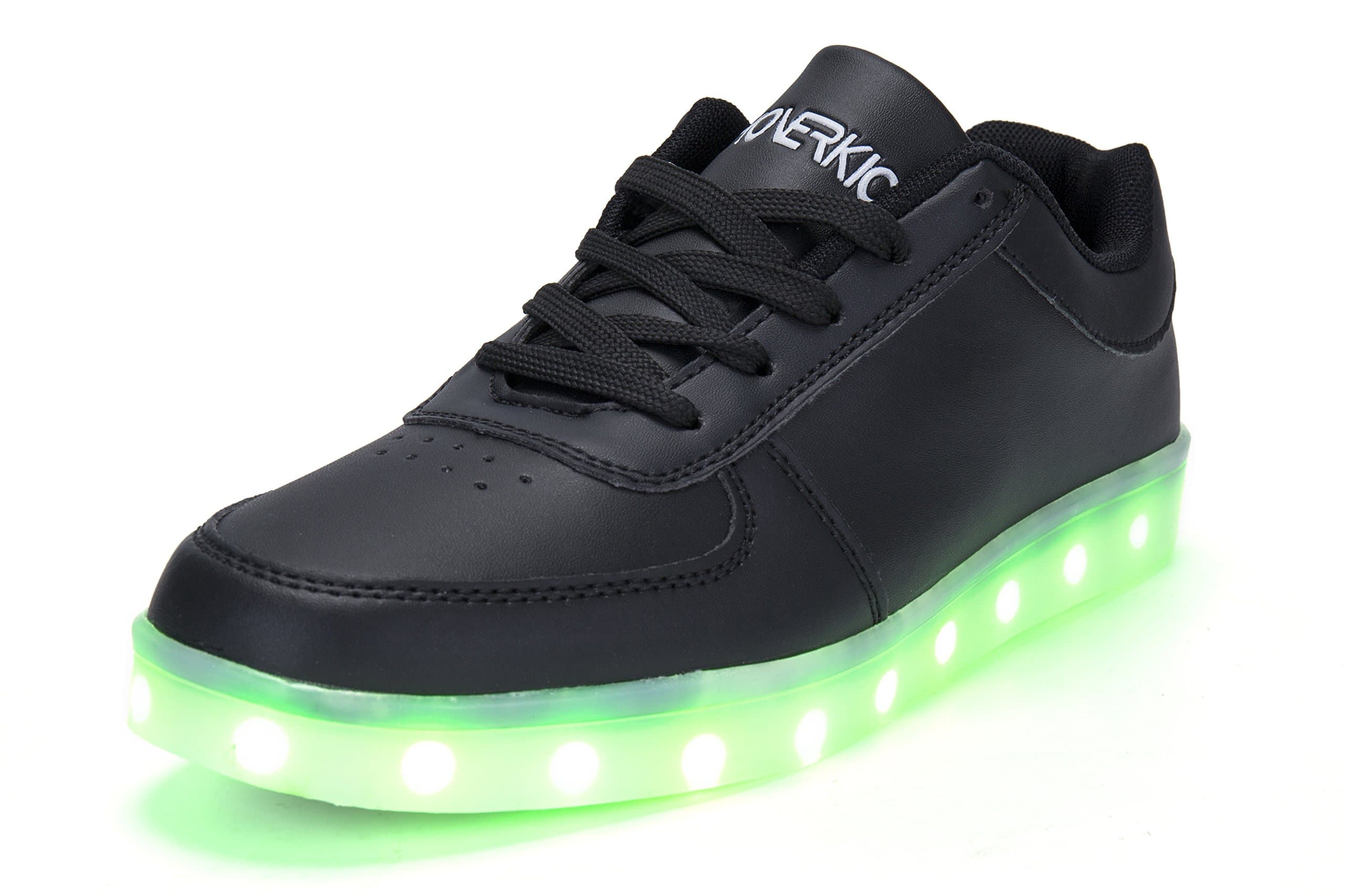 HoverKicks Light up Shoes Mens Nova (Black) Remote Control Led Sneakers