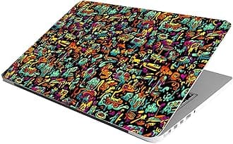 ANCIARY Laptop Skin Stickers HD Quality Sticker for Laptops Upto 15.6" Compatible with Apple/Dell/HP/Lenovo/Acer/Asus/Sony (Dustproof|Waterproof|Scratchproof|Reusable) - Doodle