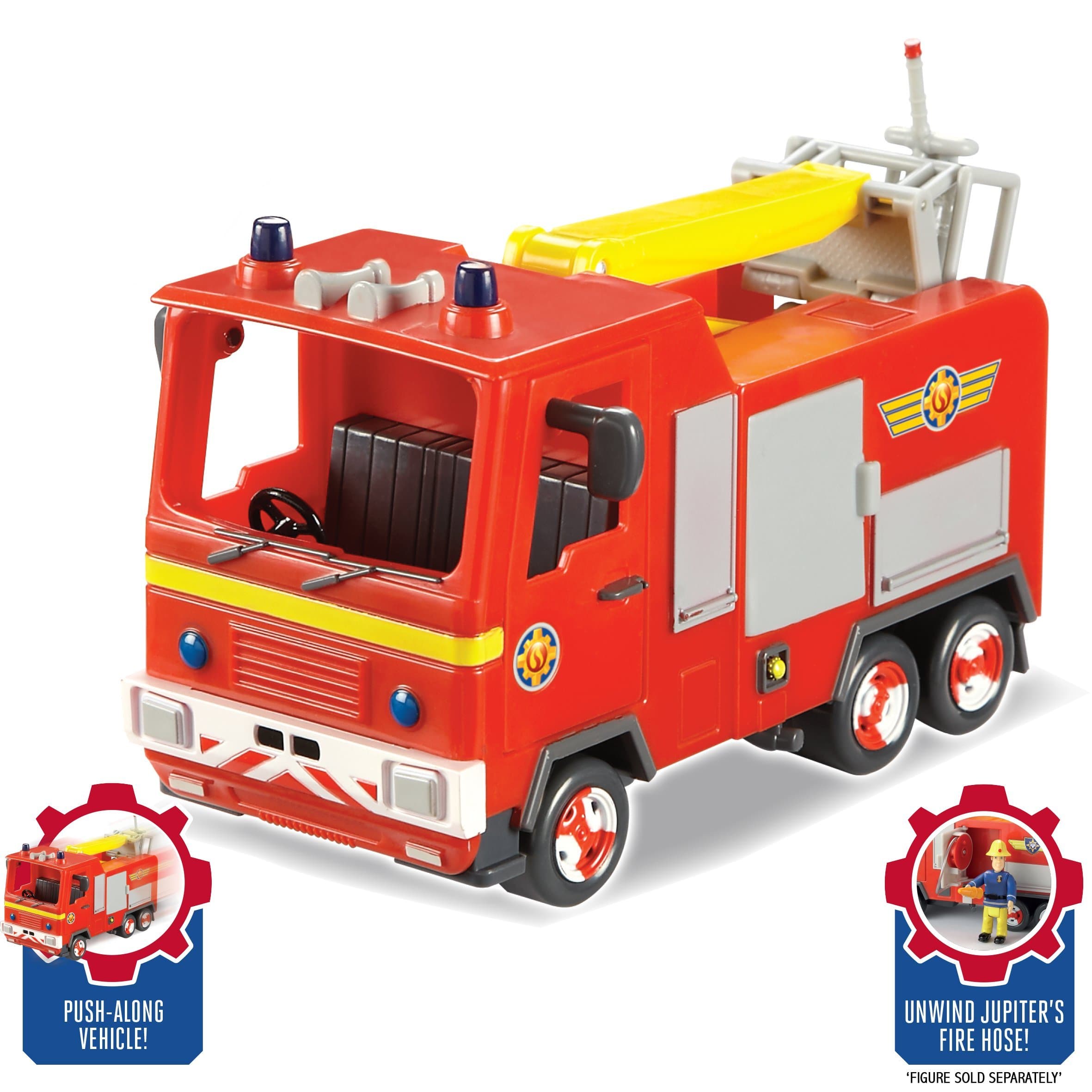Character Options Fireman Sam Jupiter Vehicle Toy