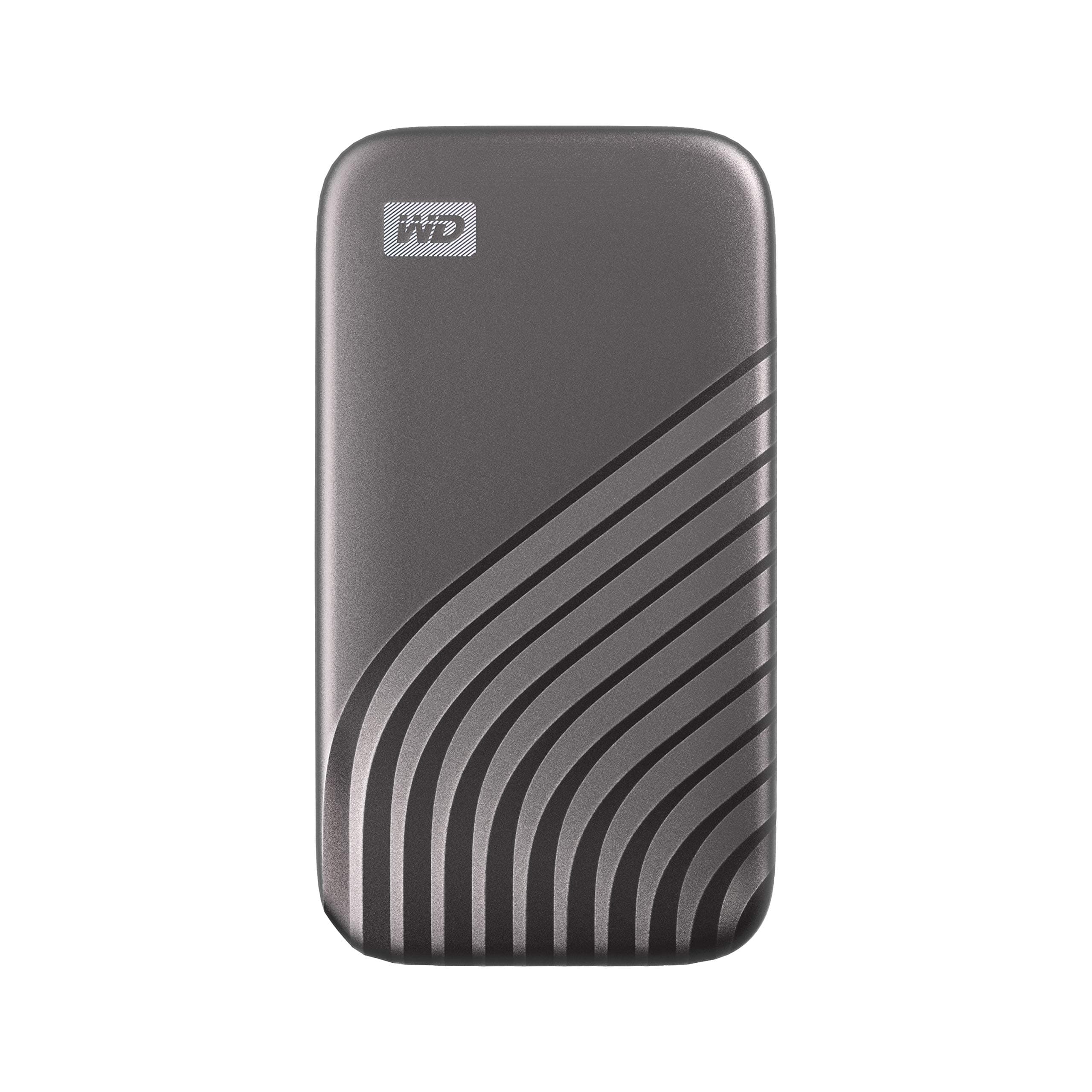 Wd 2Tb My Passport Ssd Portable External Solid State Drive, Gray, Sturdy And Blazing Fast, Password Protection With Hardware Encryption - Wdbagf0020Bgy-Wesn