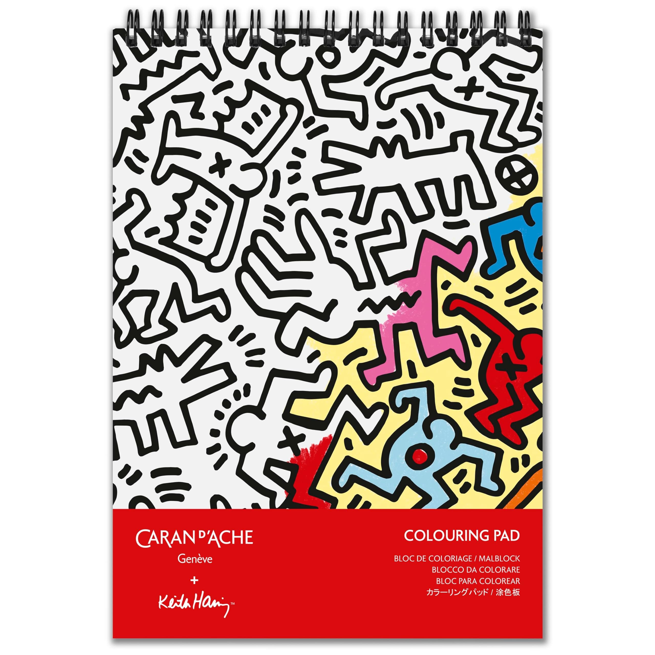 Keith Haring Colouring Pad A5 - Special Edition