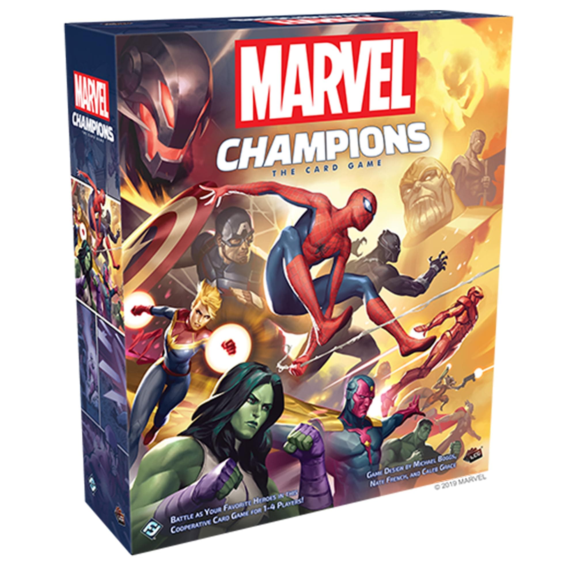 Asmodee Marvel Champions The Card Game (Core Set) - Cooperative Superhero Strategy Game for Kids and Adults, Ages 14+, 1-4 Players, 45-90 Minute Playtime