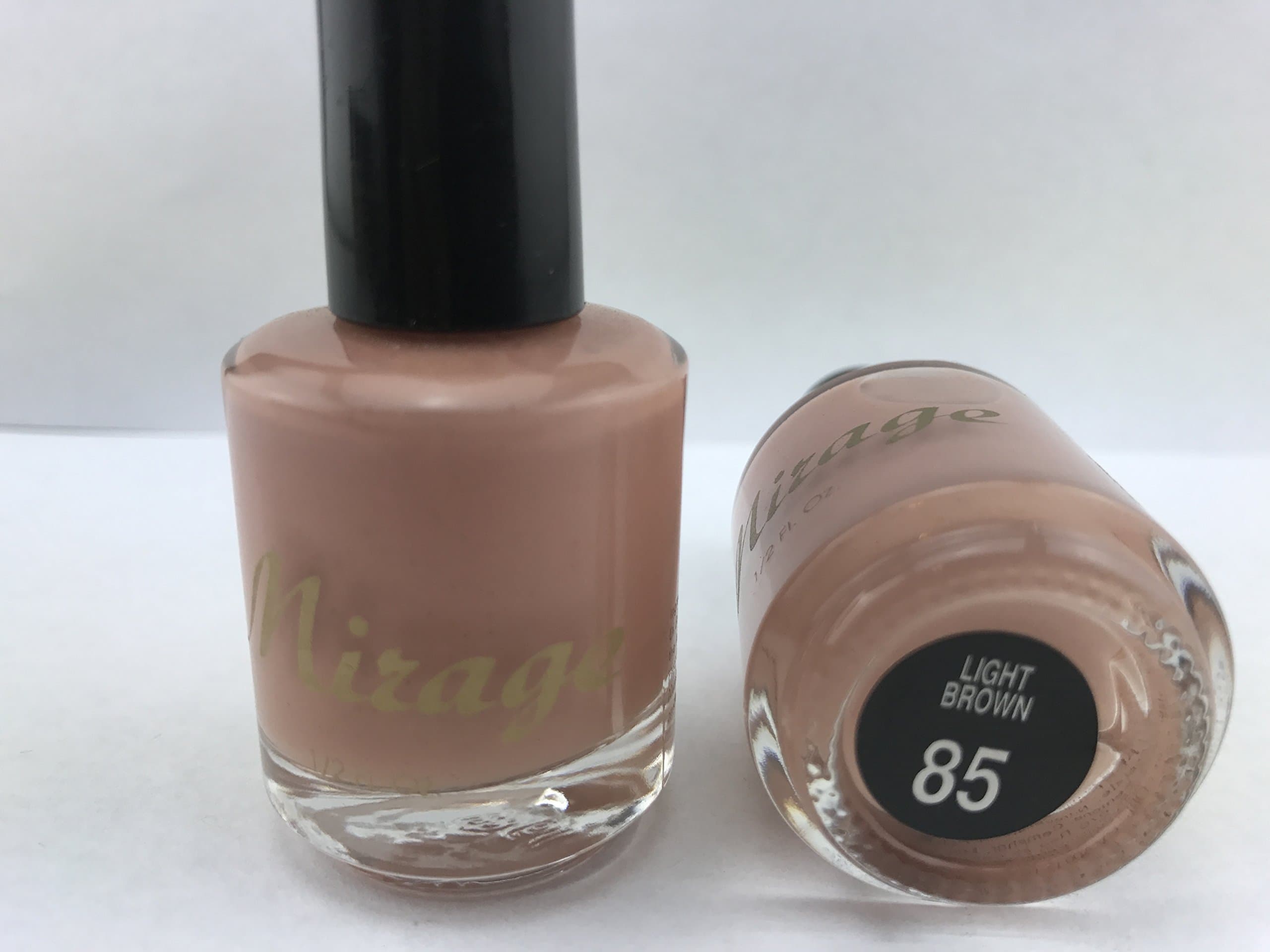 Mirage Nail Polish Light Brown 85