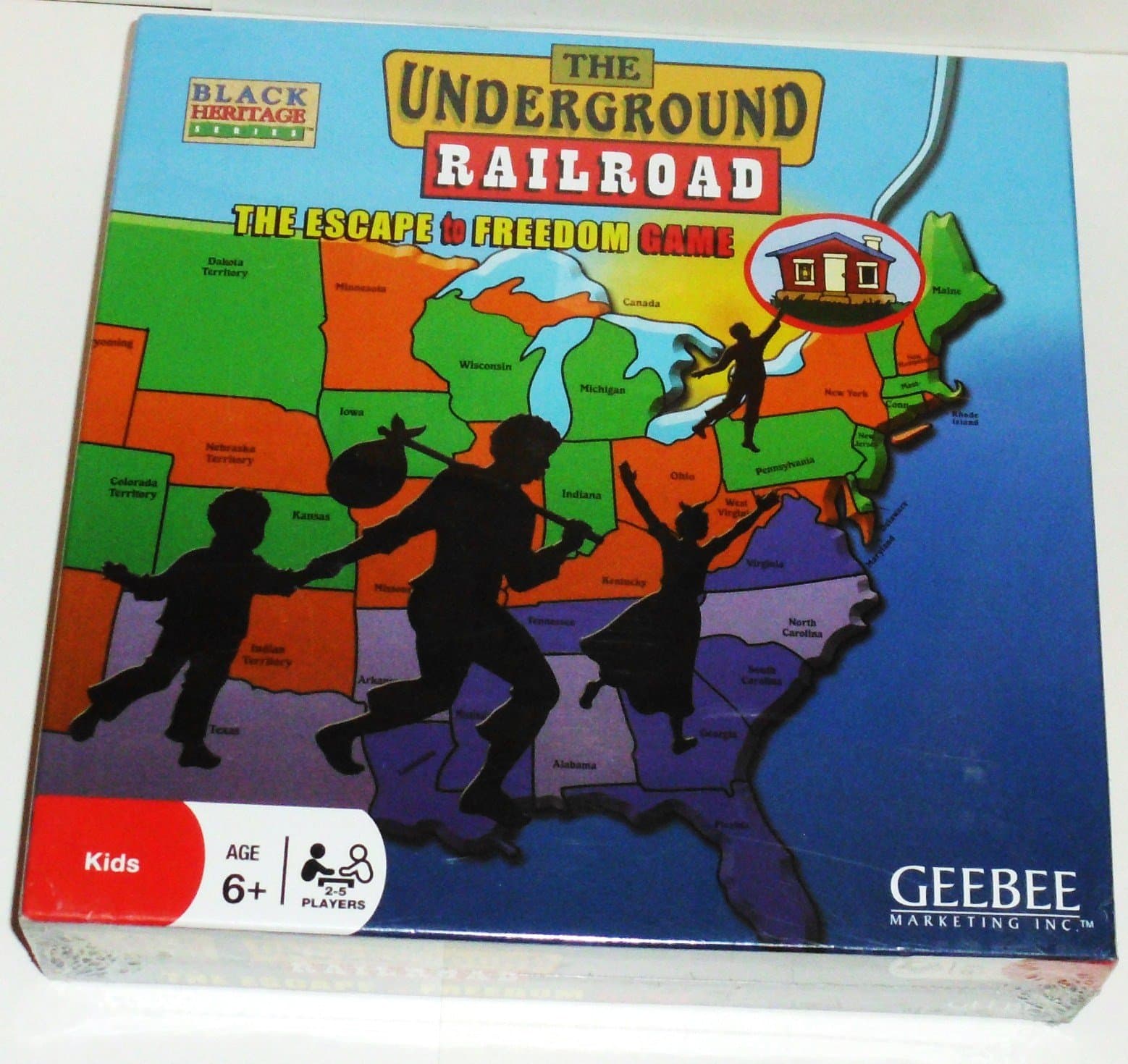 Black Heritage The Underground Railroad Game