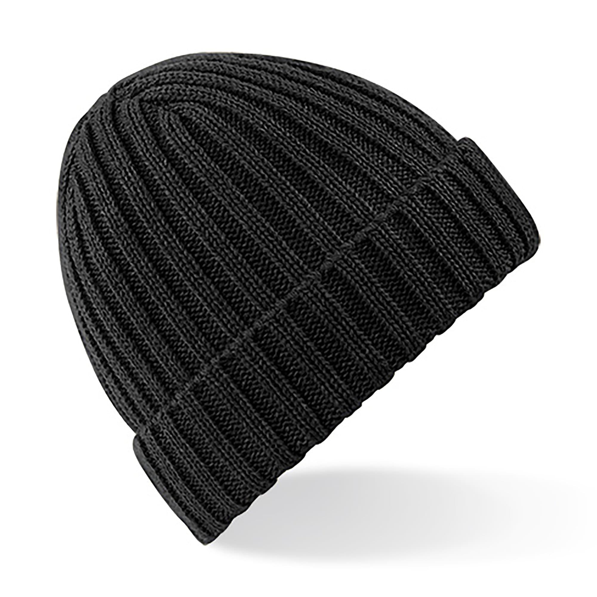 Unisex Winter Chunky Ribbed Beanie Hat