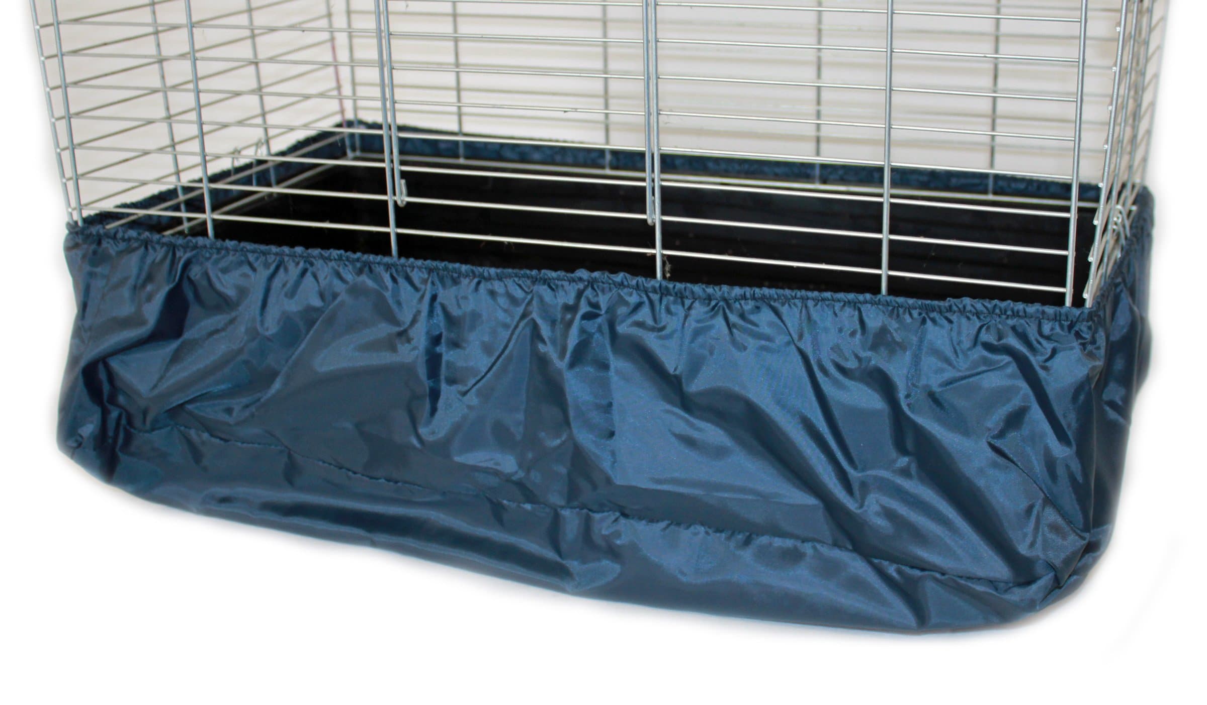 Cosipet Oblong Cage Tidy, Medium, Navy, blue