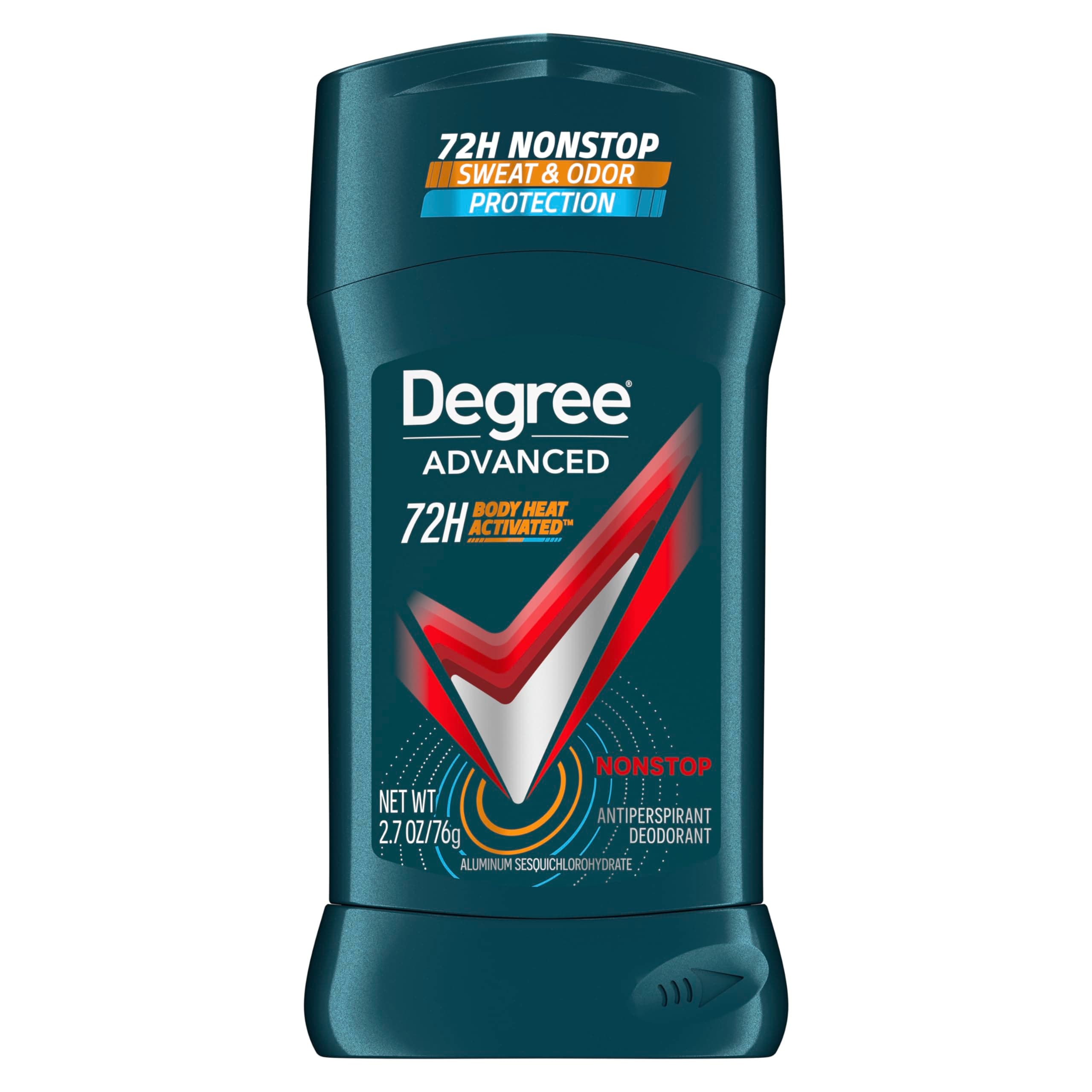 Degree Men Advanced Antiperspirant Deodorant - Nonstop, 2.7 oz