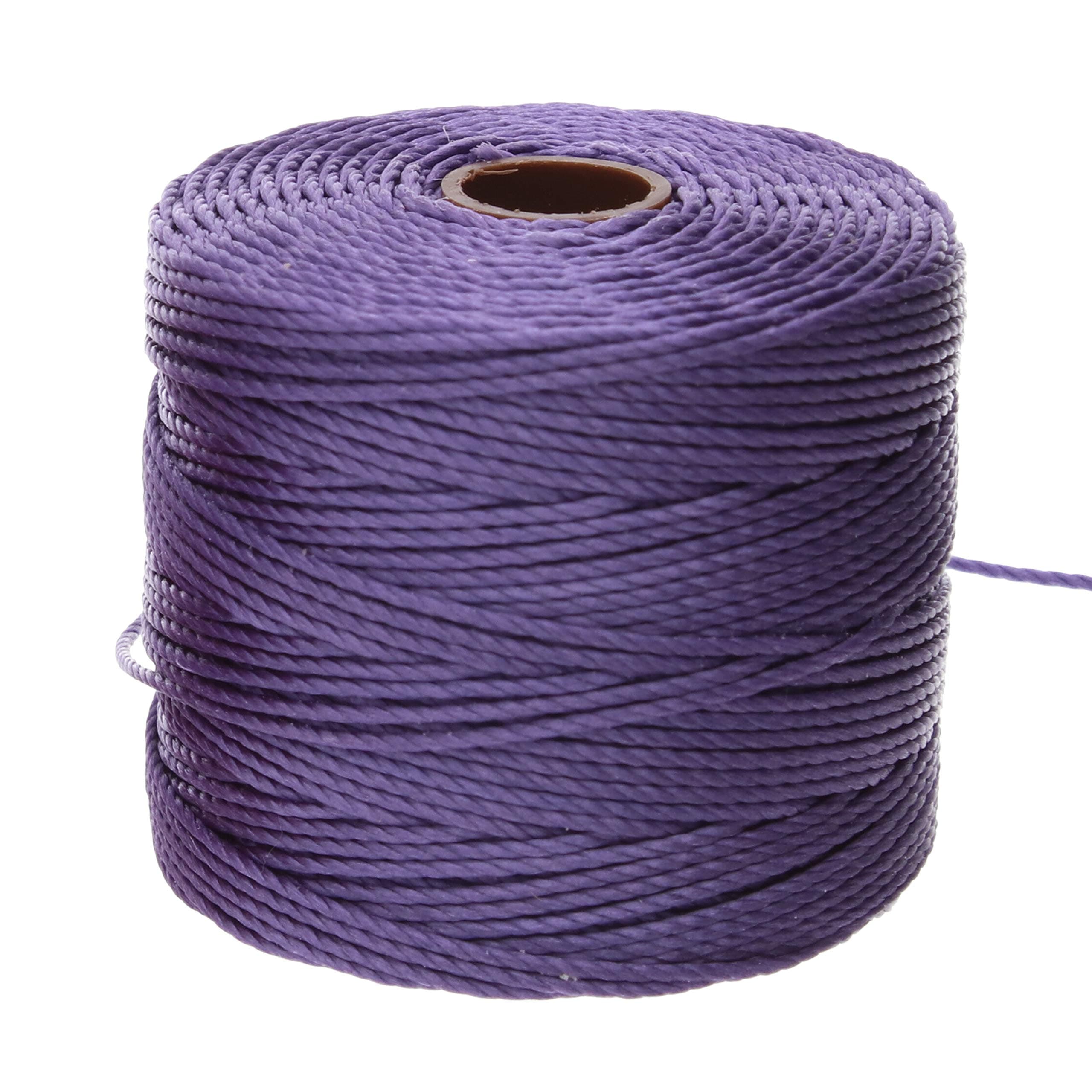 Medium Purple S-Lon Bead Cord Tex 210 0.5mm 77 yard