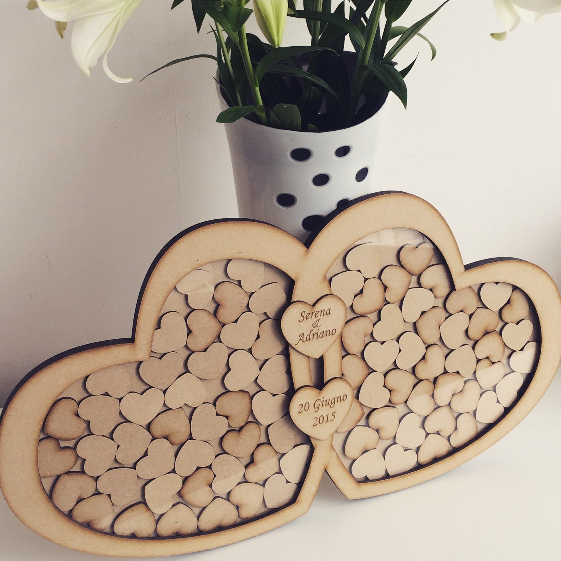 Wedding Drop Box guest book, Guestbook, Rustic Guestbook