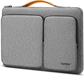 tomtoc 360 Protective Laptop Sleeve for 2026 14-inch MacBook Pro M5/M4/M3/M2 Pro/Max A3426 A3434 A3401 2026-2021, 13.5-14.4 Inch Surface Laptop 7/6/5/Studio 2/1, Water-Resistant Carrying Case