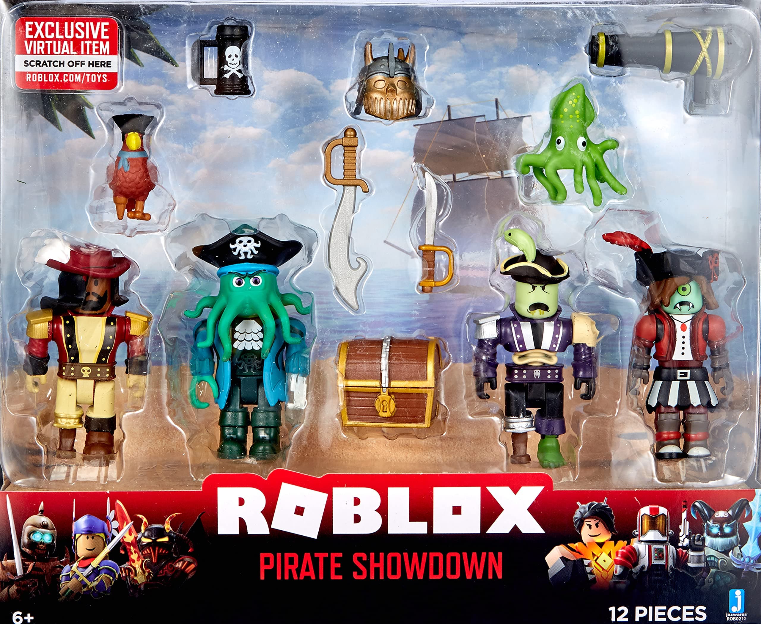 Toy Partner- ROB-MIX&MATCH SET, Multicolor (10870)