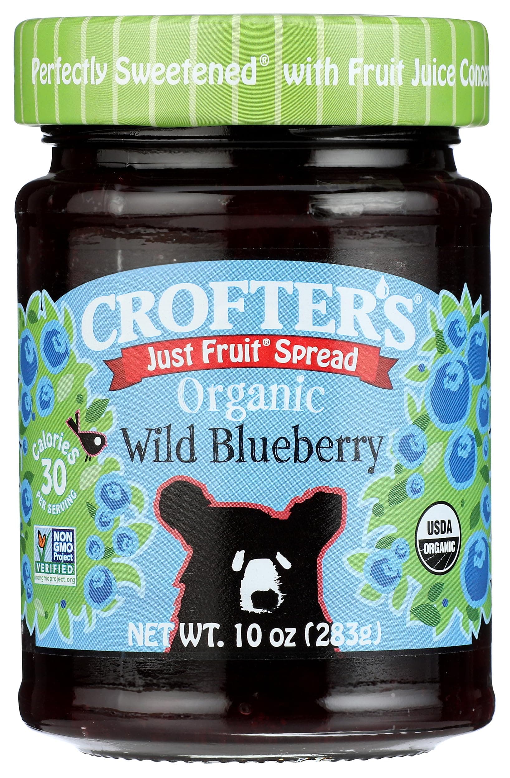 Crofters Fruit Sped Blueberry Organic, 10 oz