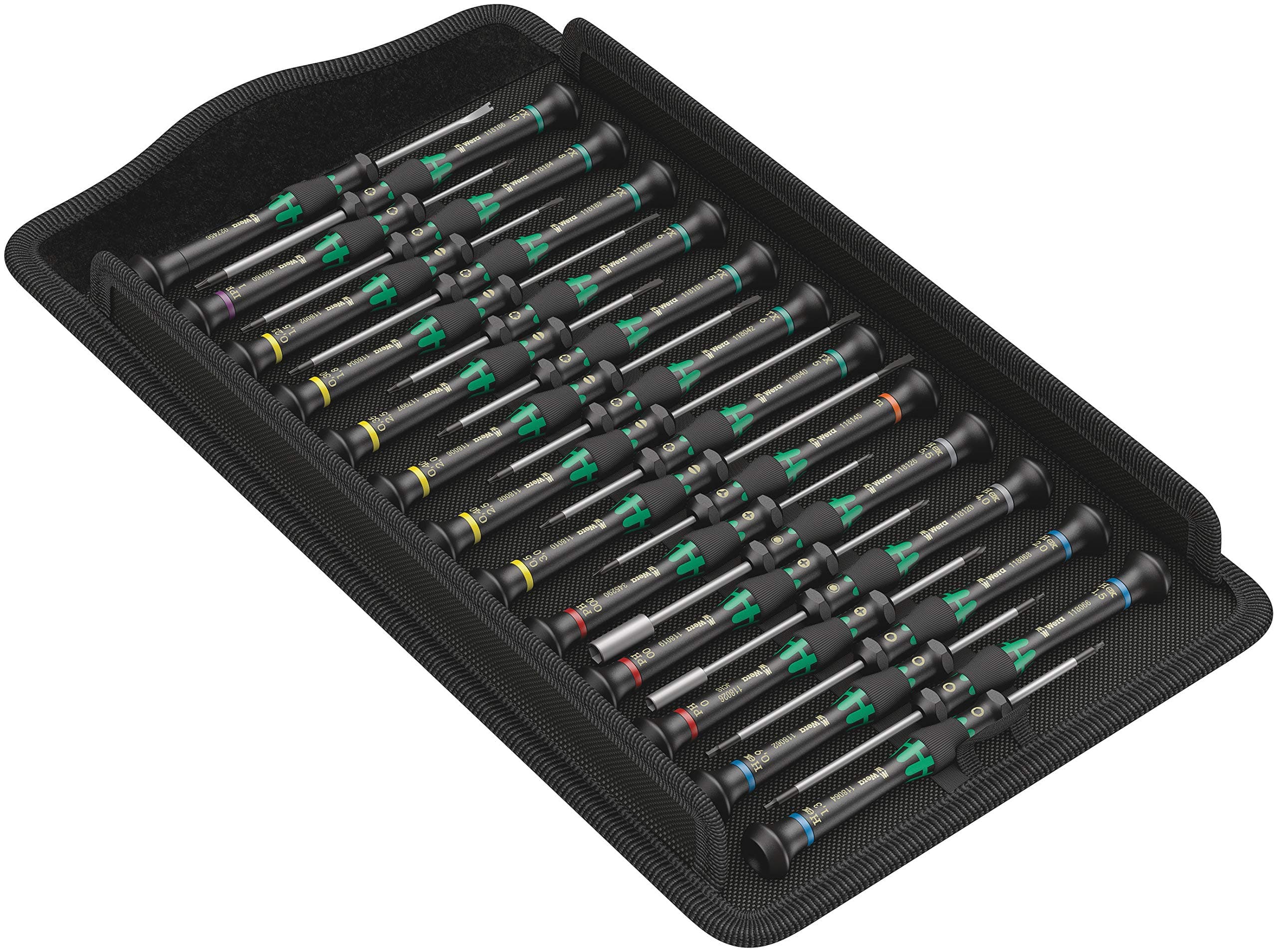 Wera Kraftform Micro Big Pack 1 Screwdriver Set, for Electronic Applications, 25PC, 05134000001