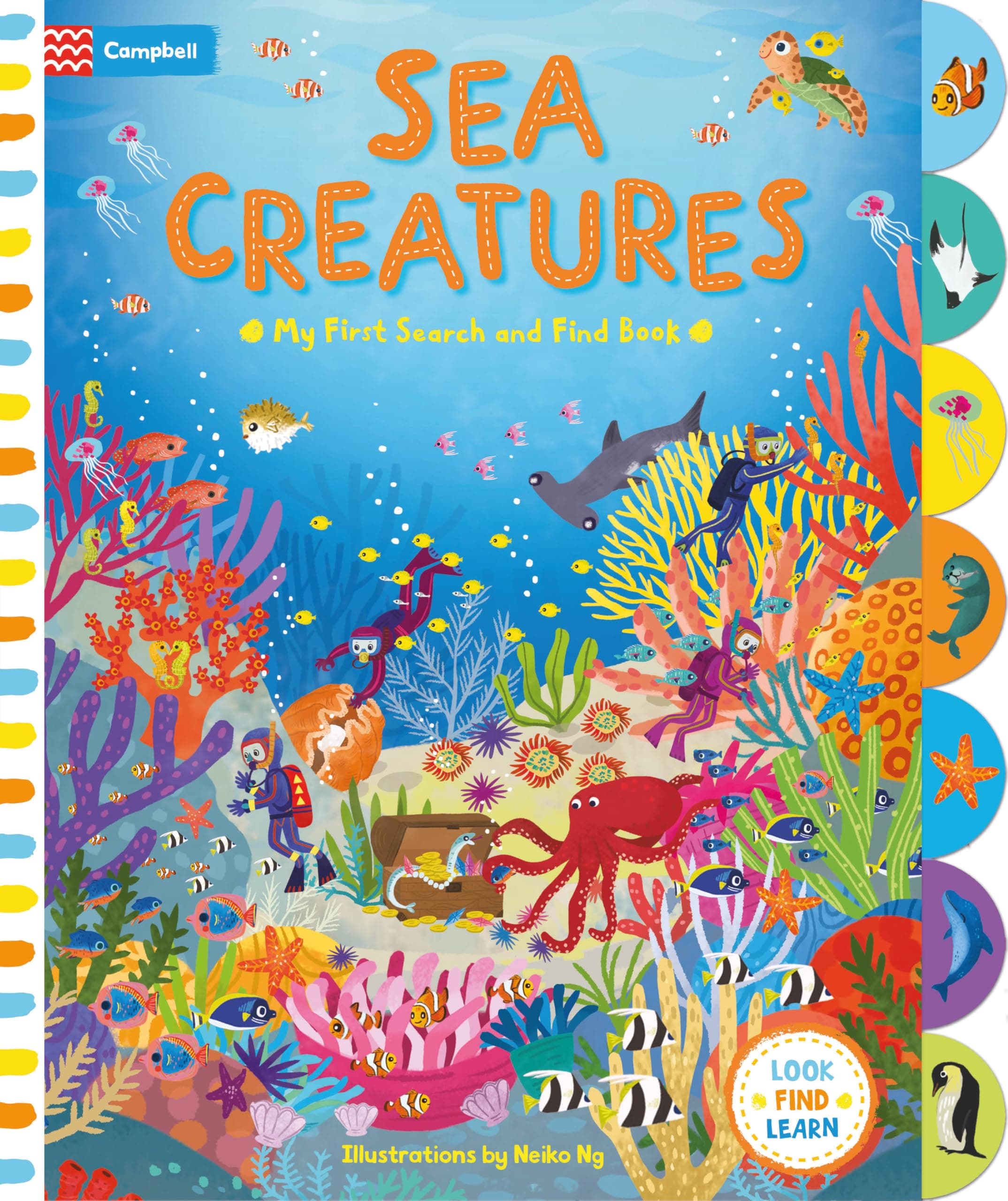 Sea Creatures (My First Search and Find, 4)