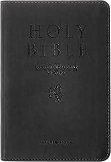 Holy Bible: English Standard Version (ESV) Anglicised Black Compact Gift edition