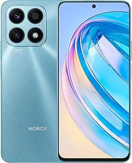 HONOR X8a Mobile Phone Unlocked, 100MP Triple Camera, 6.7" 90Hz Fullview Display, 6 GB+128 GB, Android 12, Dual SIM, Cyan Lake
