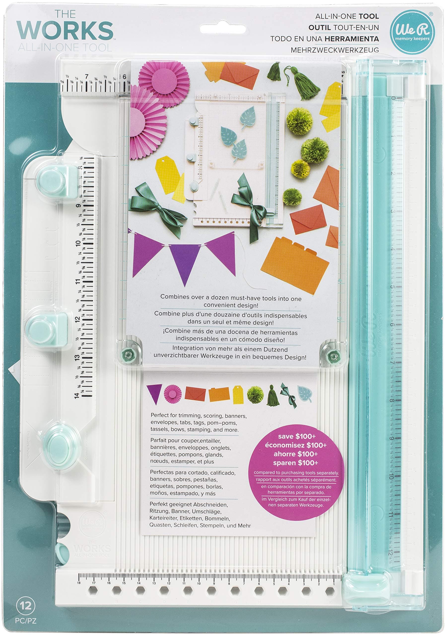 The Works All-in-One Tool-12 Pieces