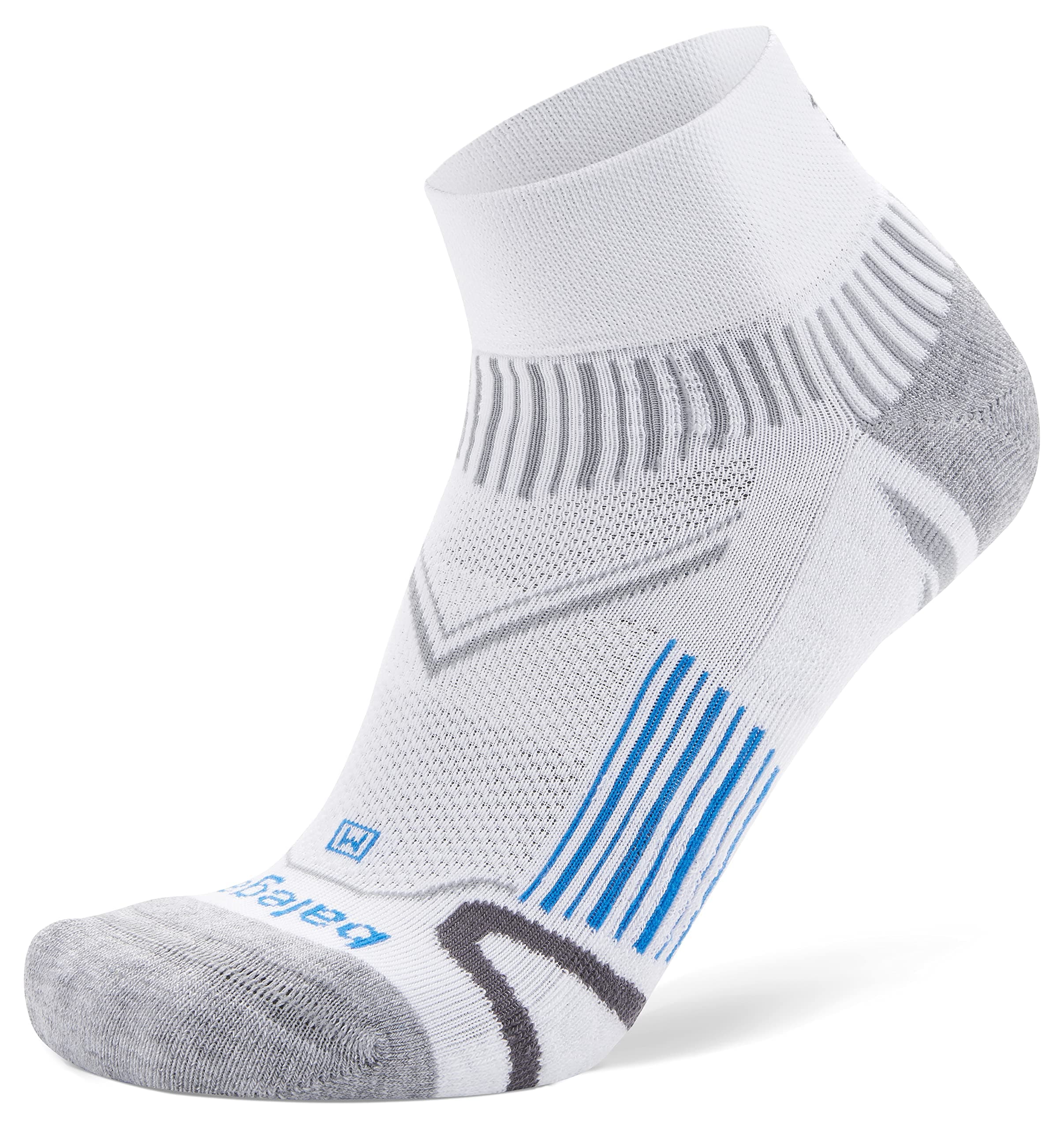 [Balega] ソックス。 Enduro Arch Support Performance Quarter Athletic Running Socks (1 Pair) ホワイト M