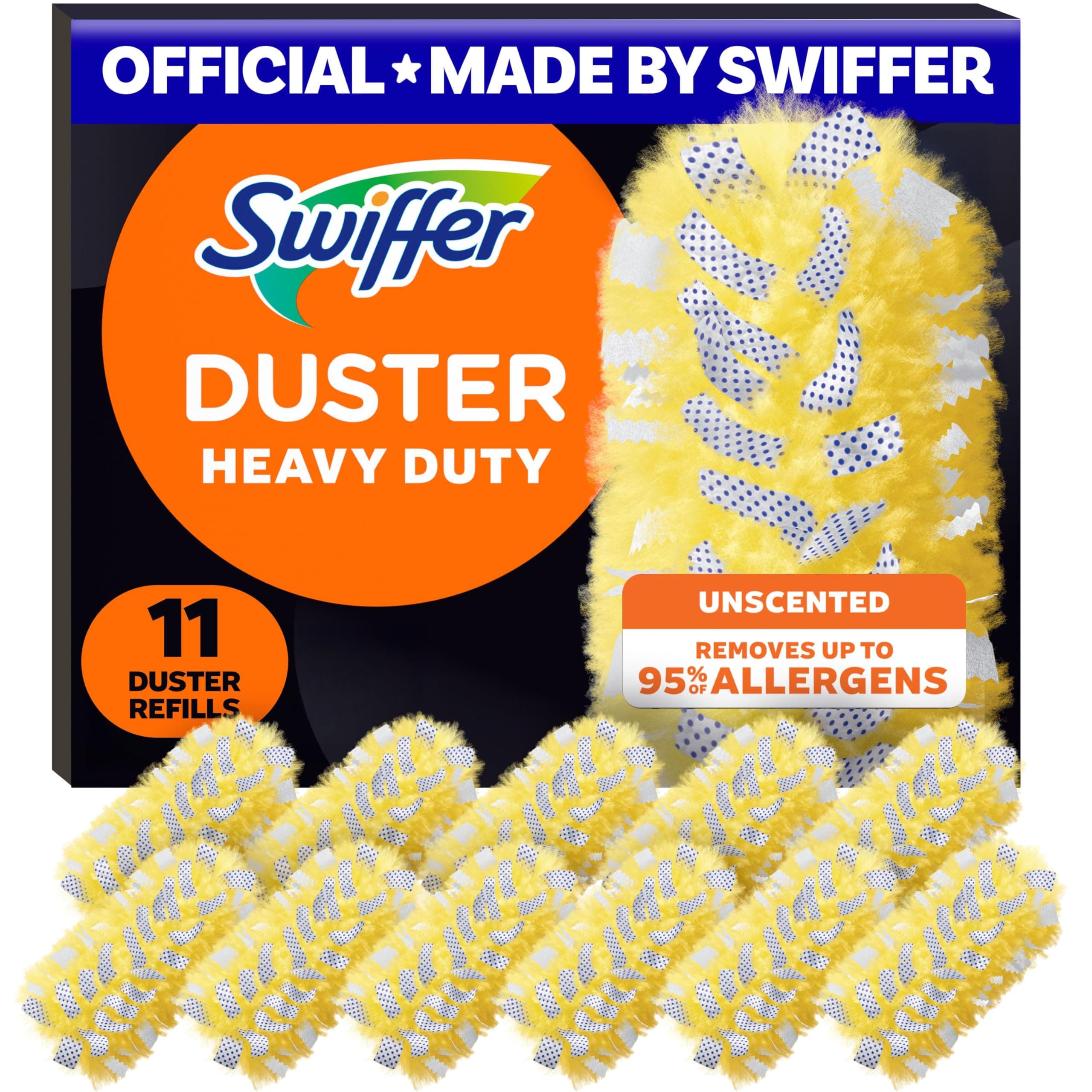 Swiffer Heavy Duty Refills, Ceiling Fan Duster, 11 Count