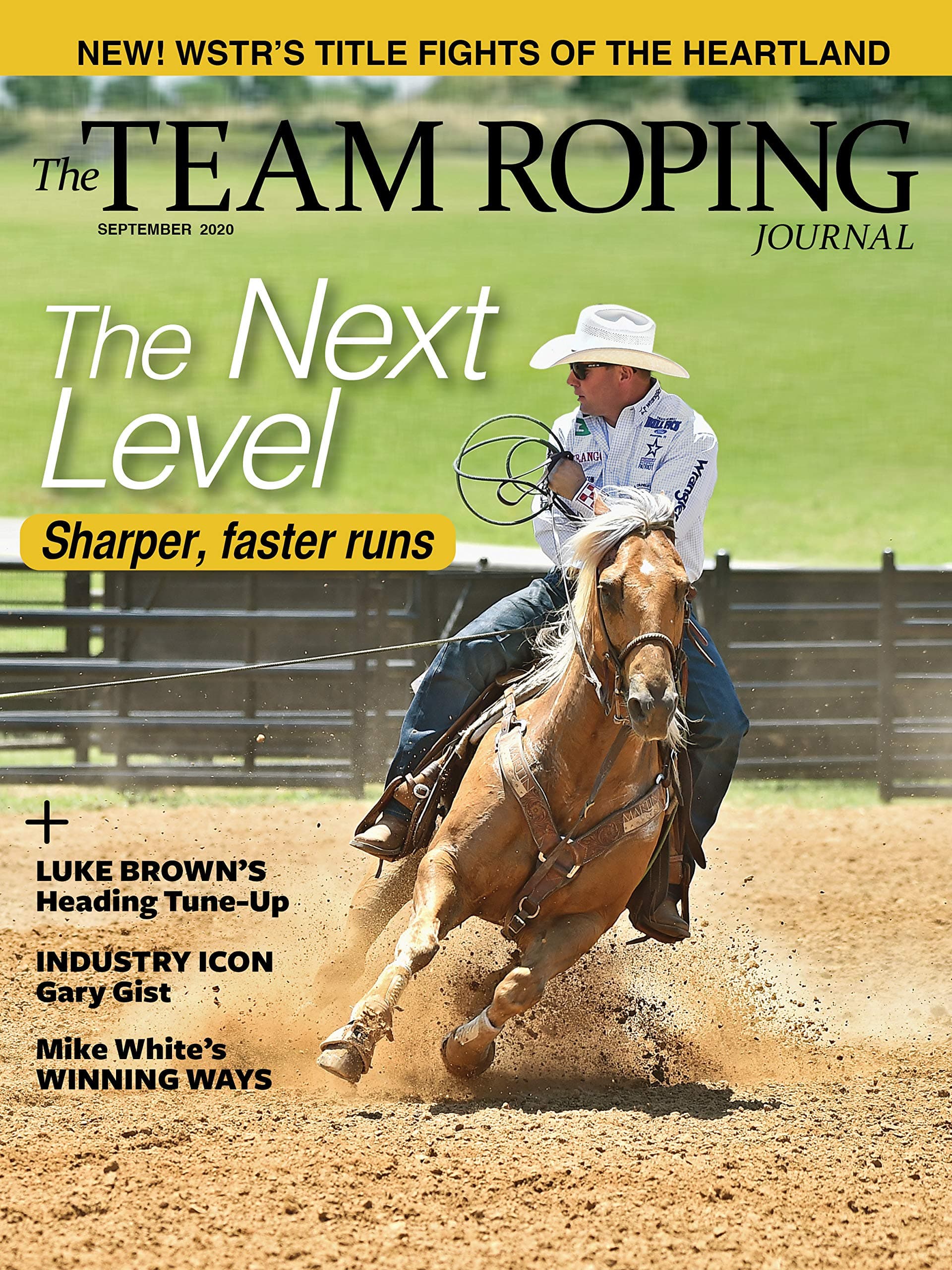 The Team Roping Journal Print Magazine