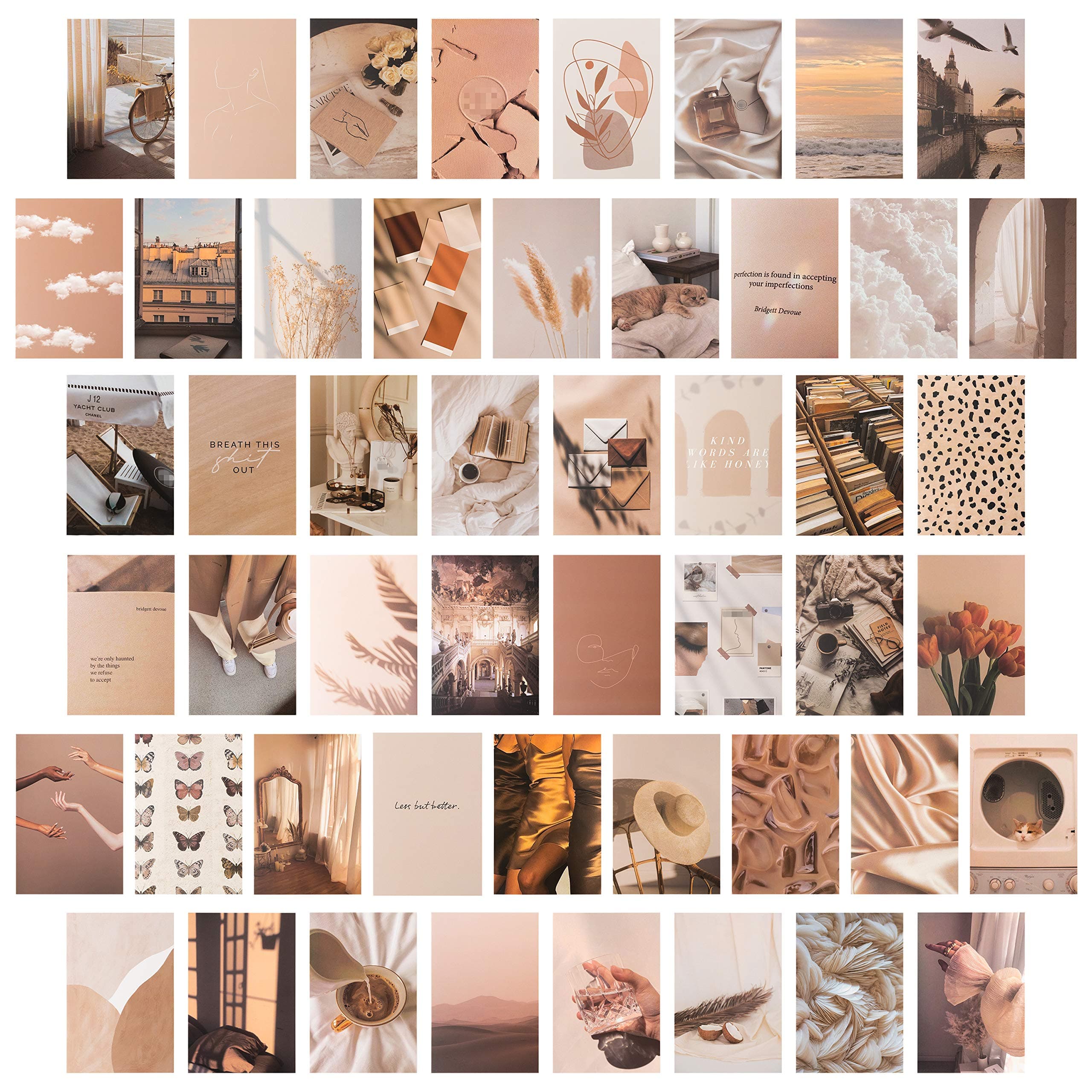 Beige Aesthetic Picture for Wall Collage