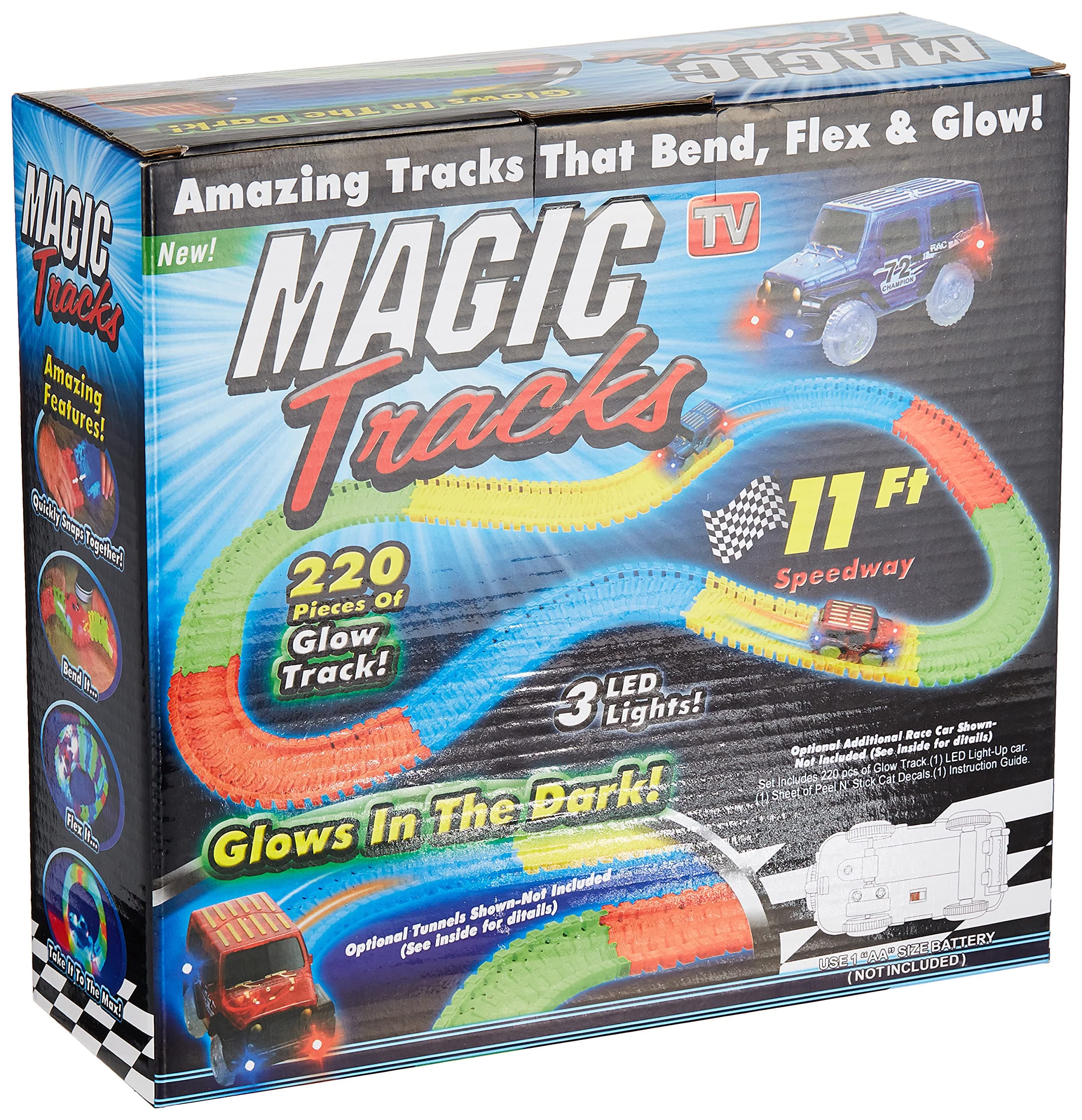 PJ Power Joy Magic Track 220Pcs 11Ft B/O