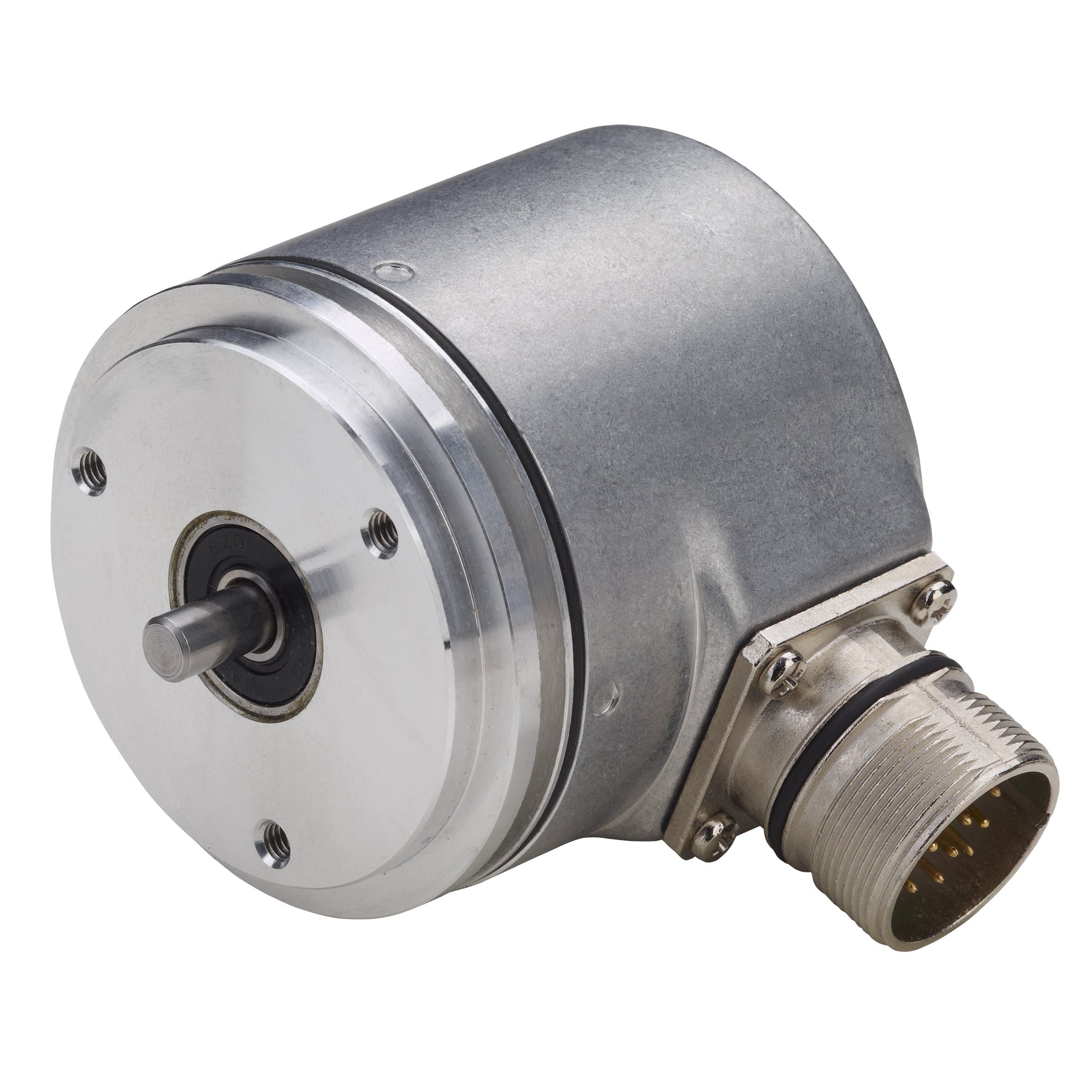 Hengstler 0522246 RI58-O/5000EK.42KD Incremental Encoder, 10 mm Solid Shaft, 5000 Pulses, Grey