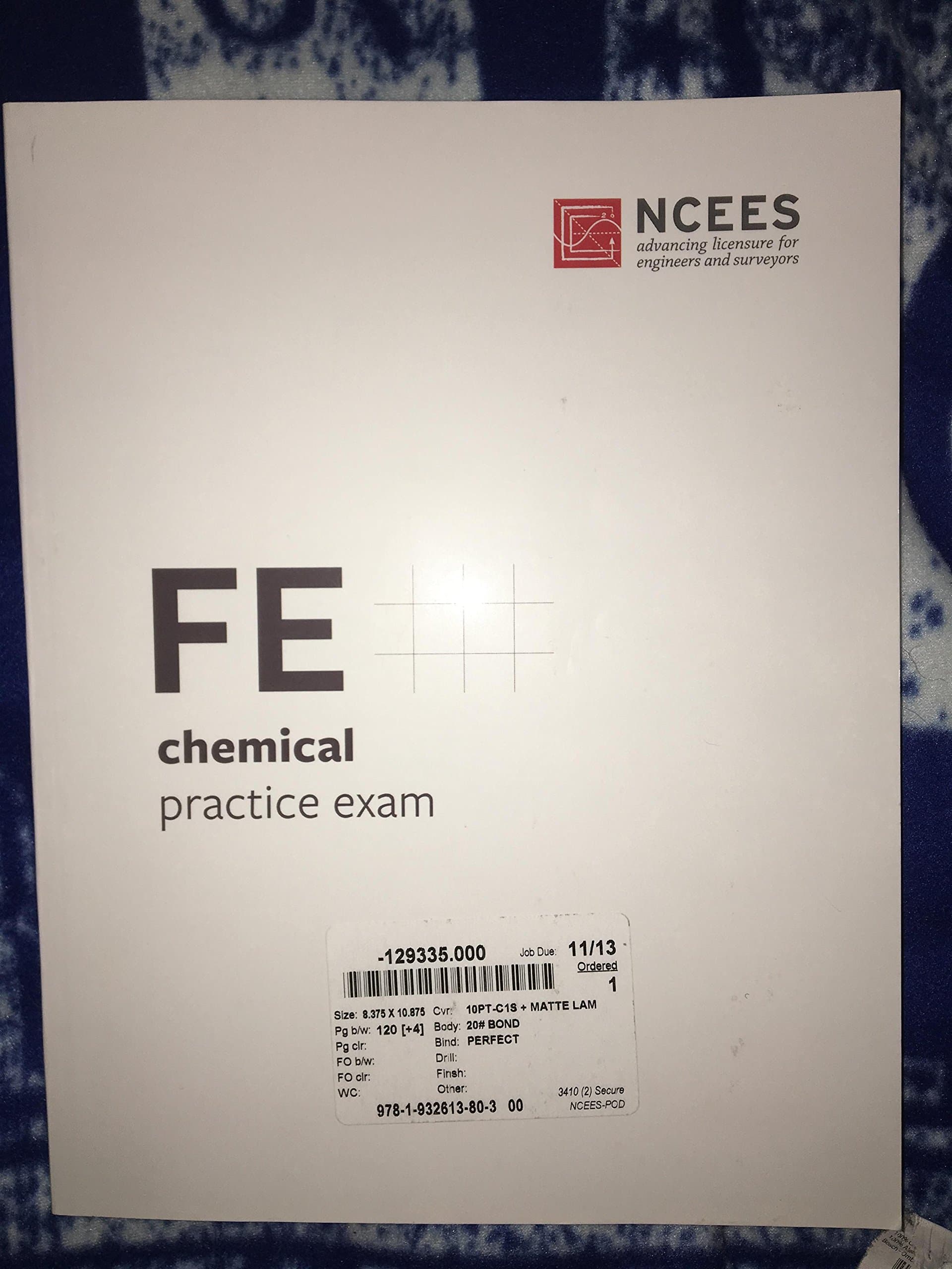 FE Chemical Practice Exam