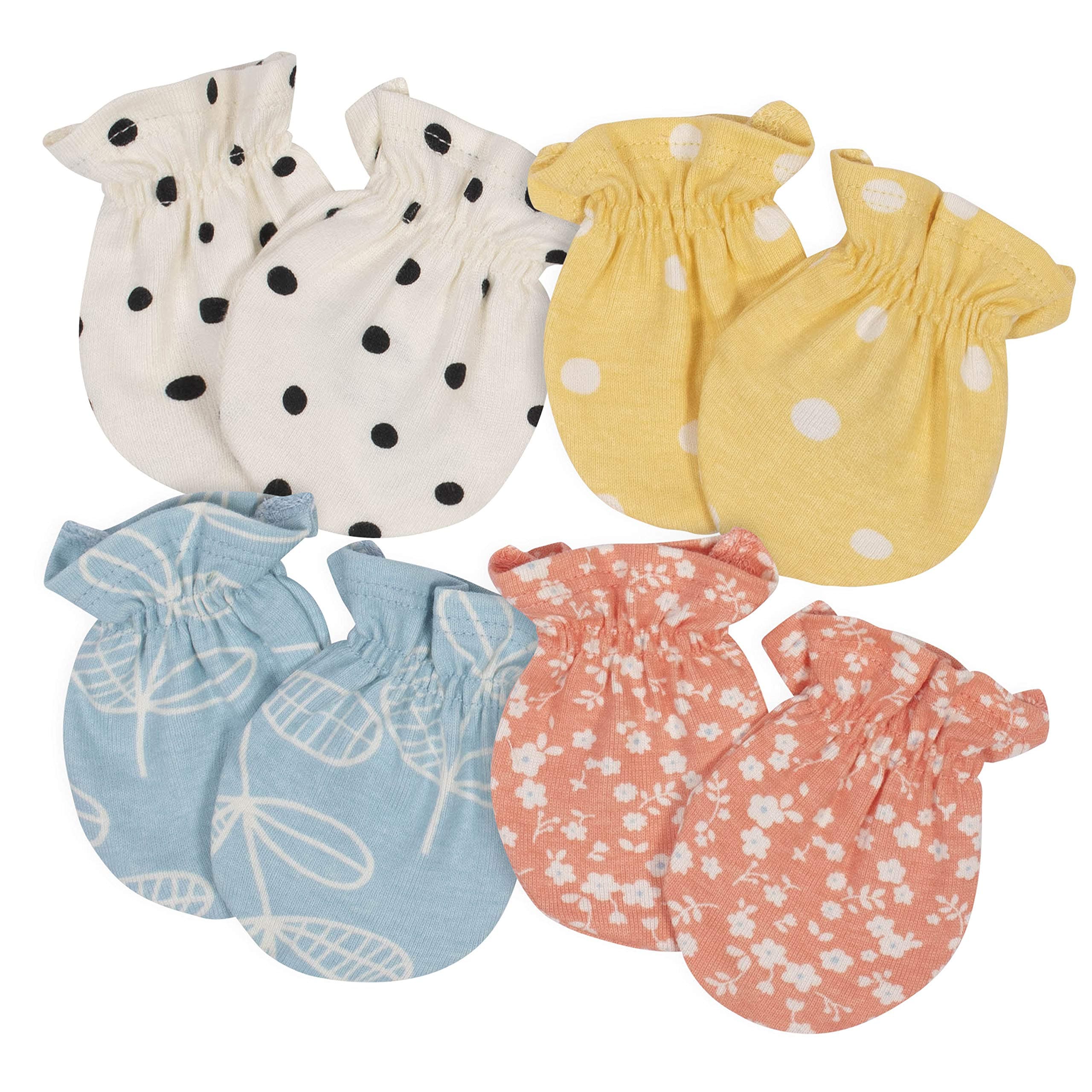 Baby Girls 4-pack Mittens