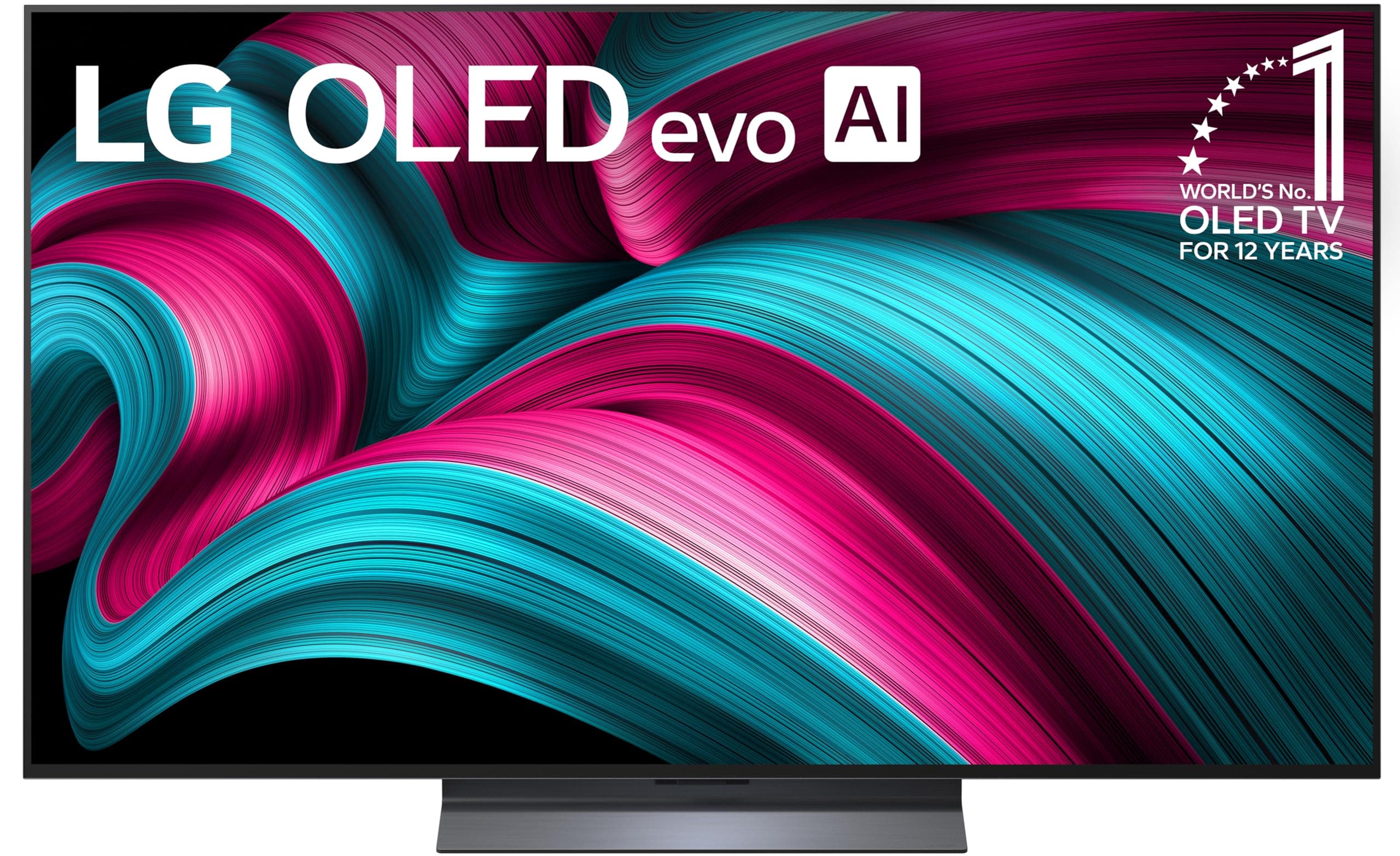 LG 55-Inch Class OLED evo AI 4K C5 Series Smart TV w/Dolby Atmos, Dolby Vision, HDR10, AI Super Upscaling 4K, Filmmaker Mode, Wow Orchestra, Alexa Built-in (OLED55C5PUA, 2025)