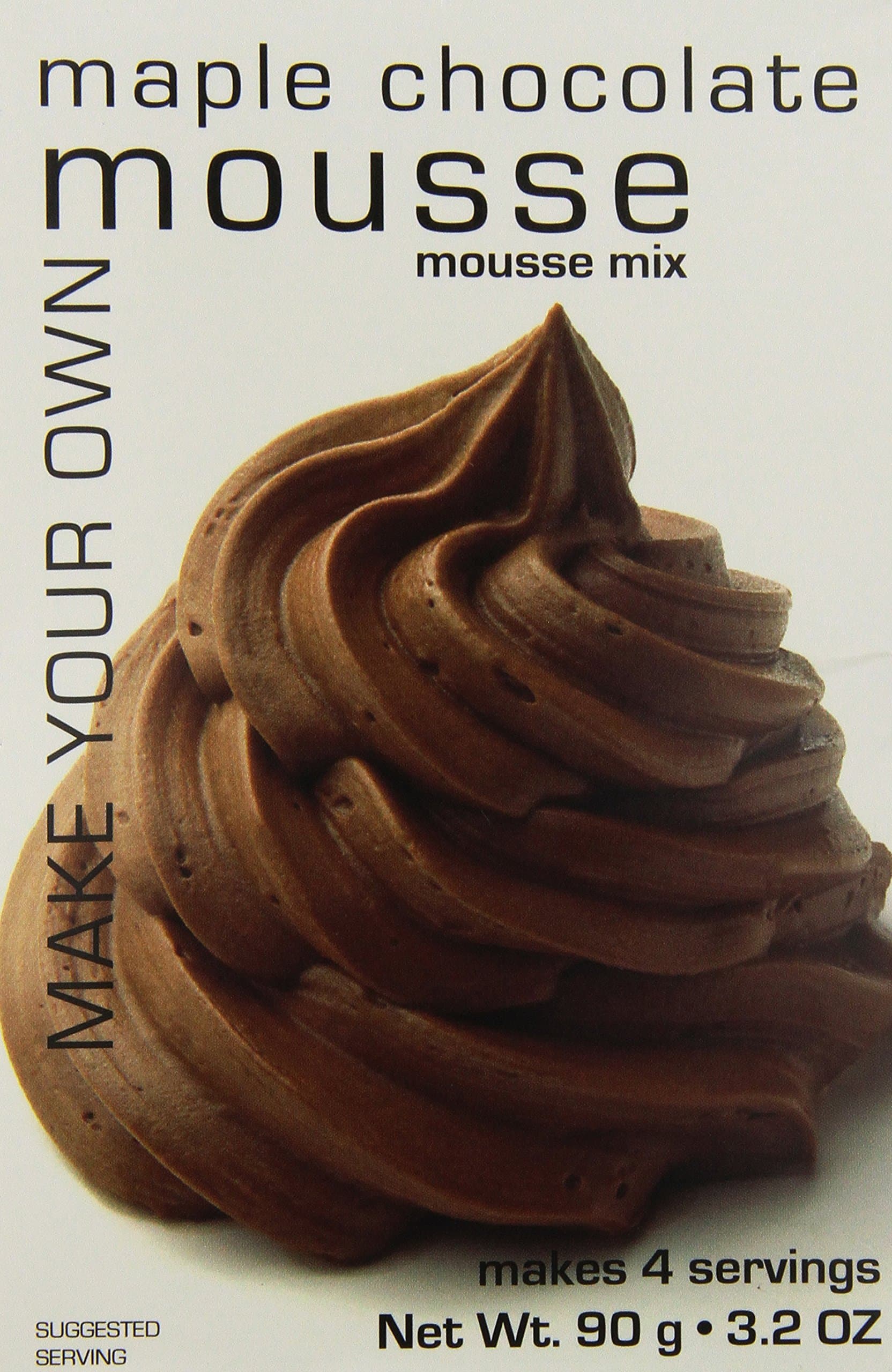 Foxy Gourmet Maple Chocolate Mousse Mix, 3.2-Ounce Boxes (Pack of 3)