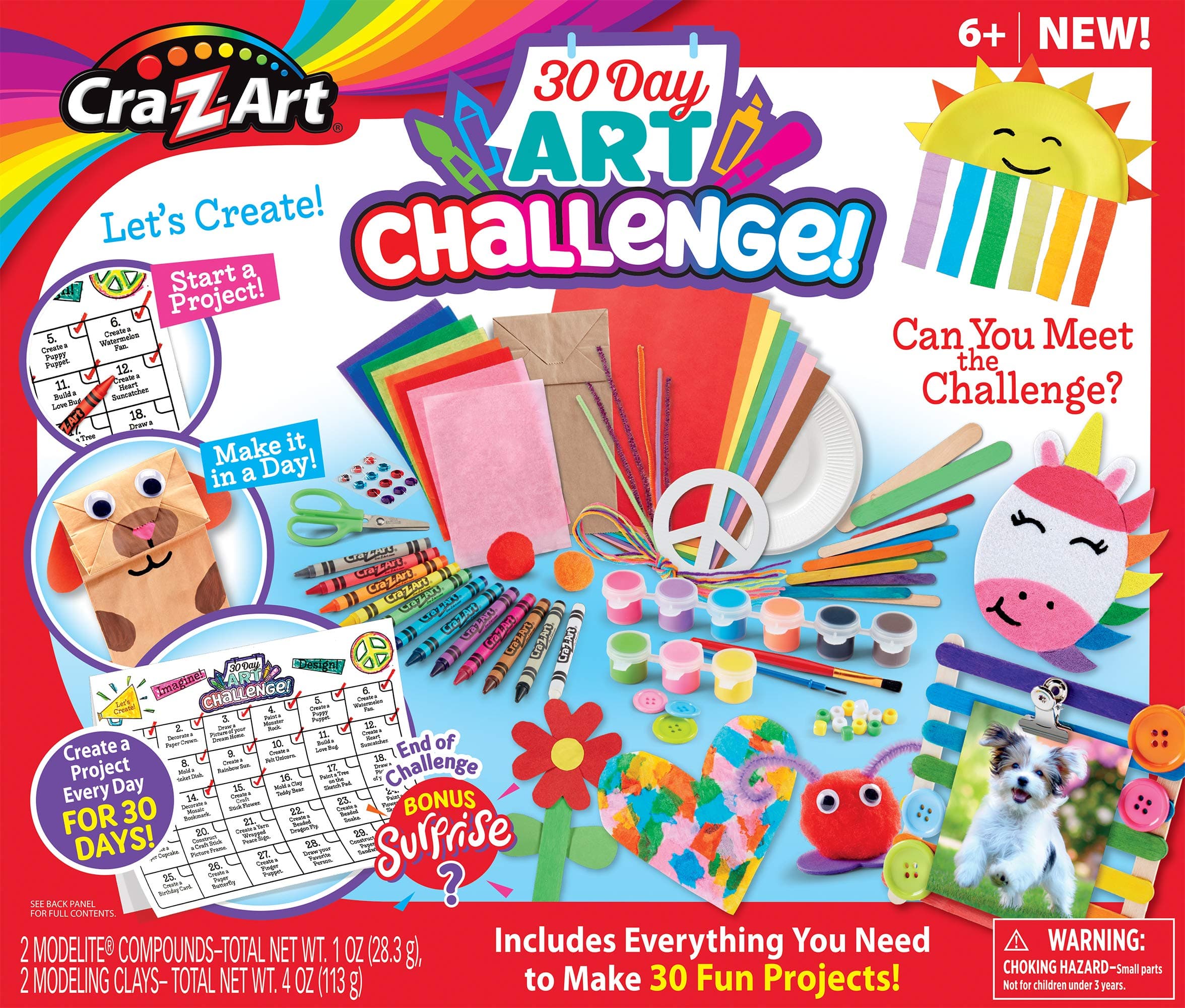 Cra-Z-Art 30 Day Art Challenge Kit