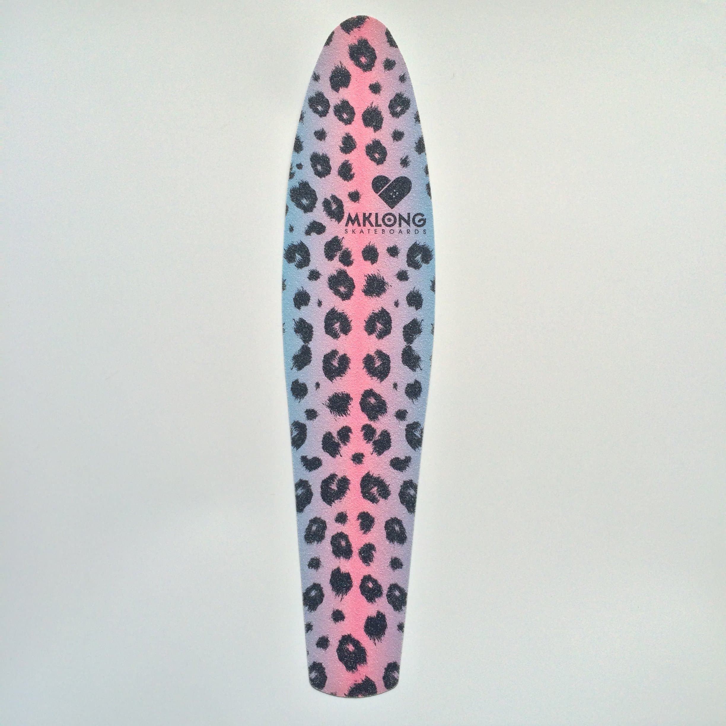 Generic Griptape Fit Penny Board Skateboard (Leopard)
