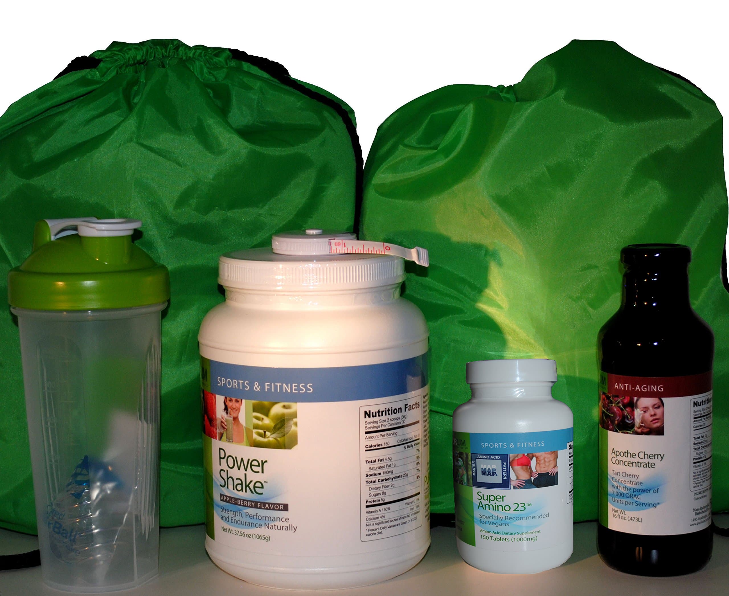 Purium 10 Day Transformation Pack with a Free Second Gym Bag!